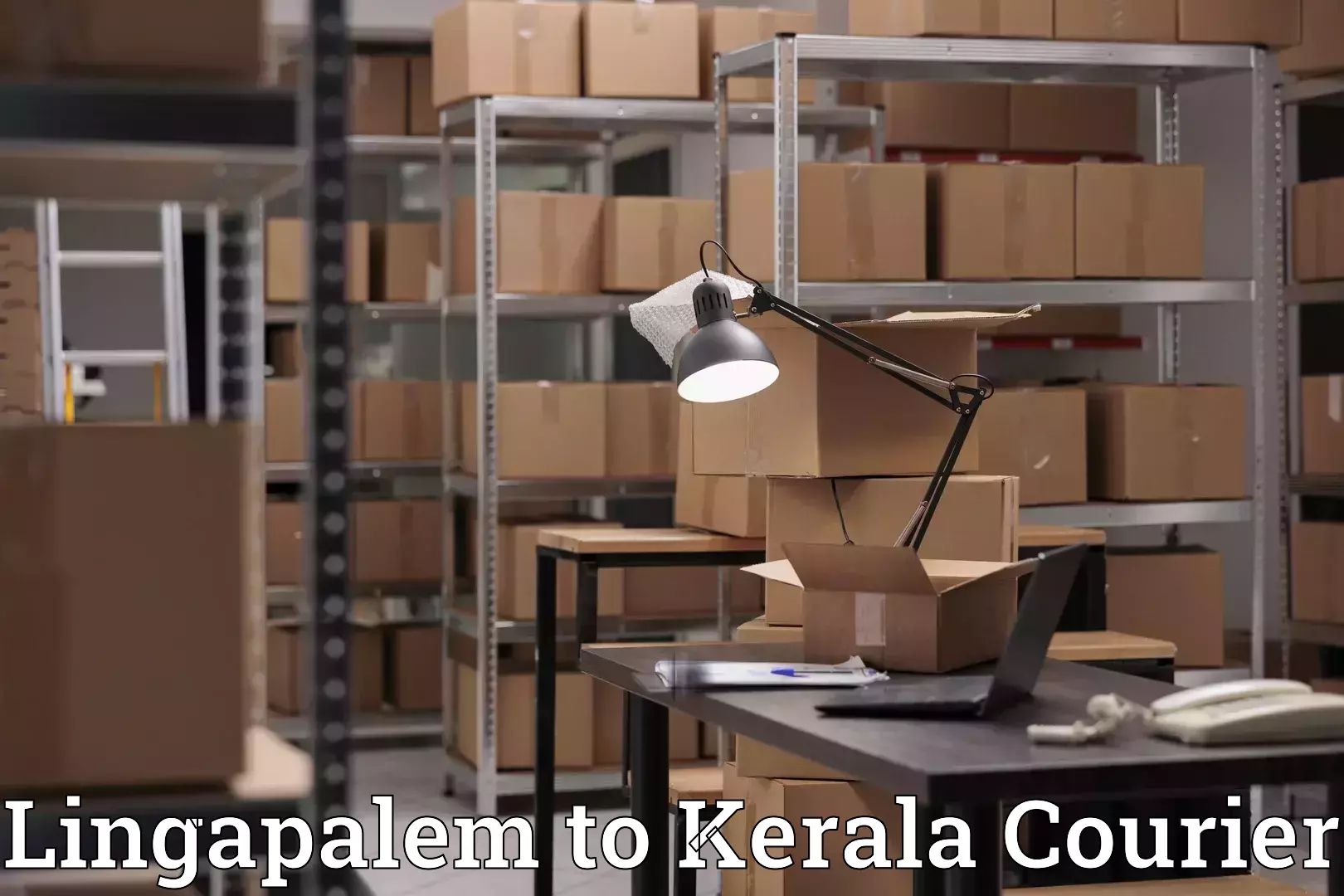 Online luggage shipping Lingapalem to Cochin Port Kochi