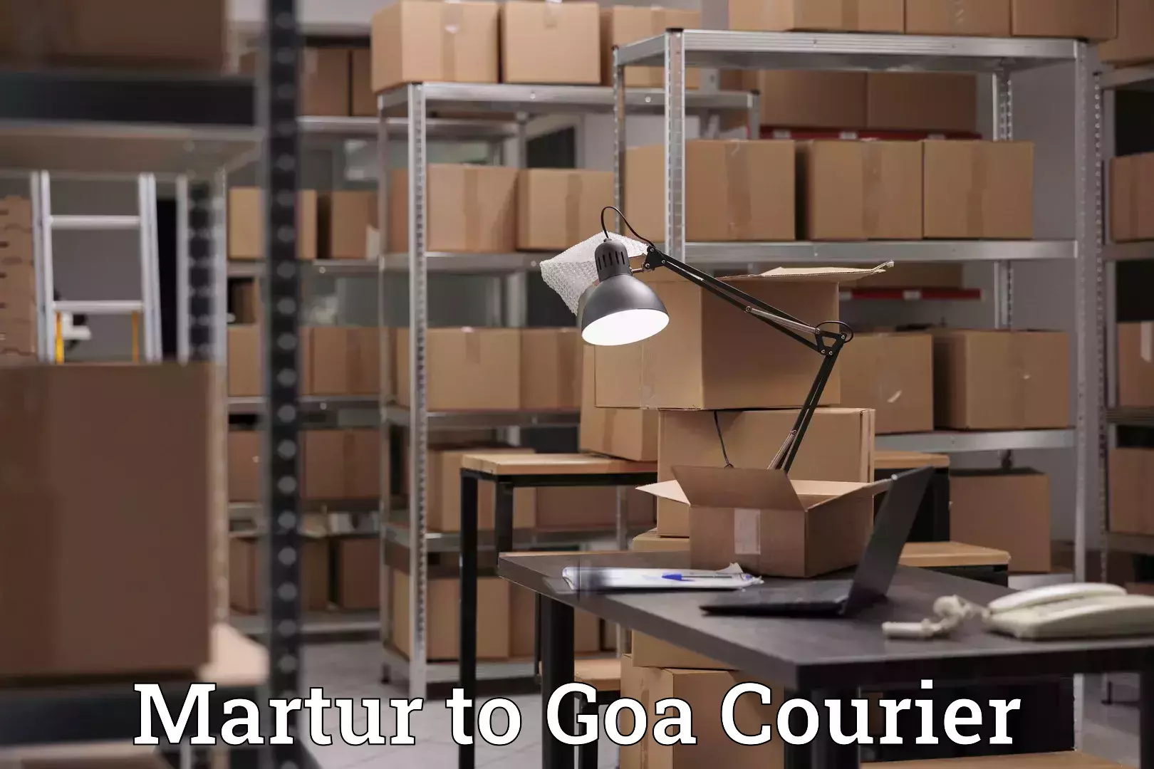 Baggage shipping experts Martur to Goa