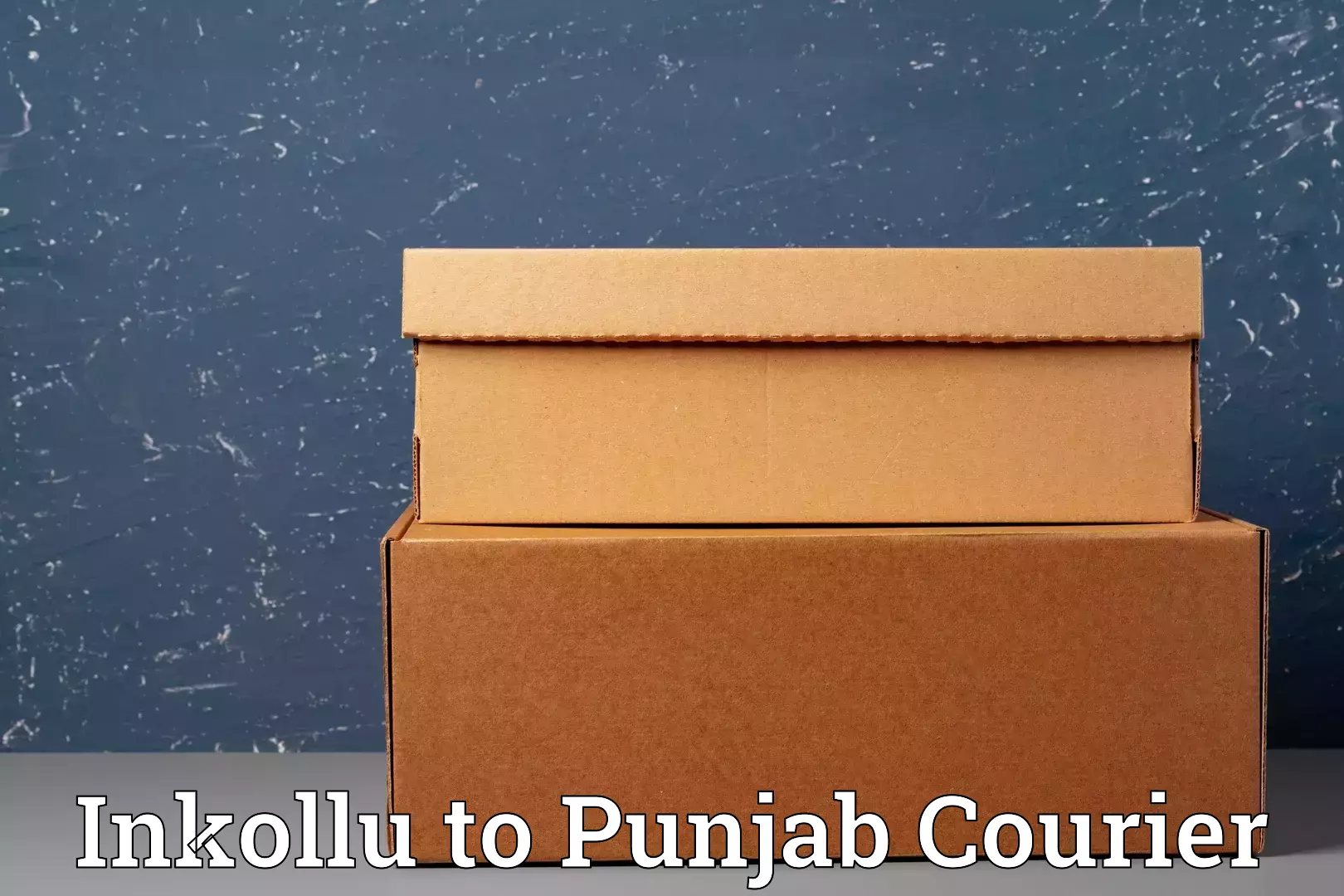 Reliable luggage courier Inkollu to Sirhind Fatehgarh