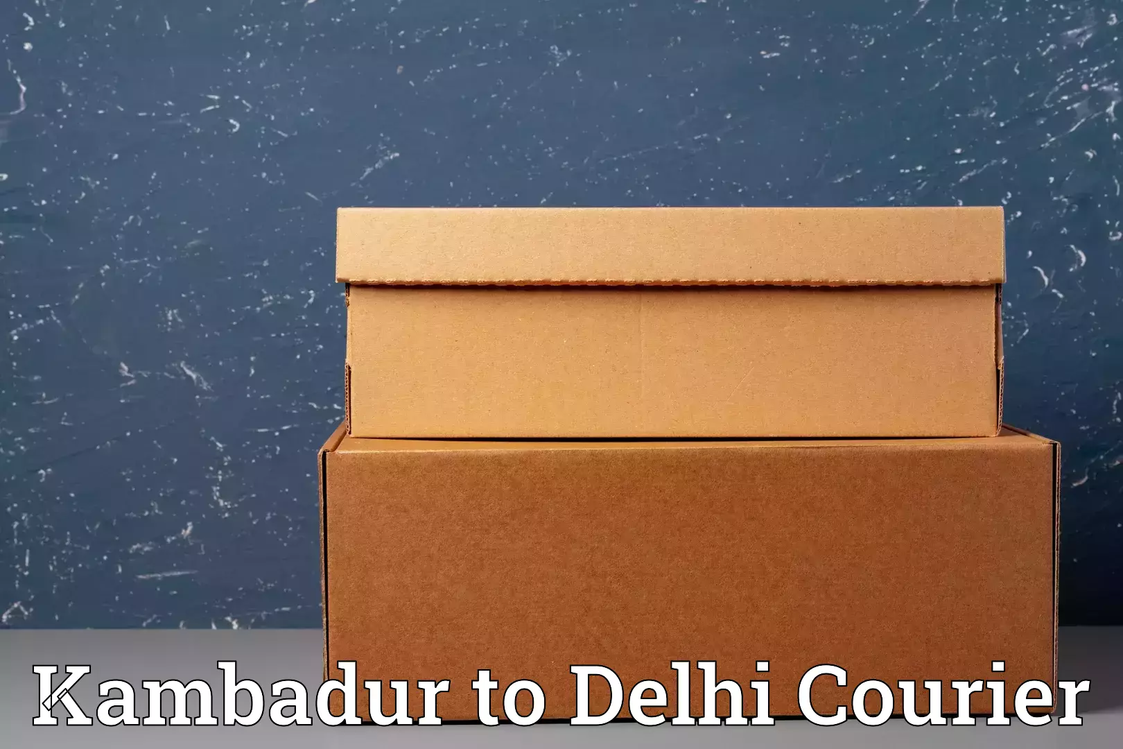 Direct baggage courier Kambadur to Delhi Technological University DTU