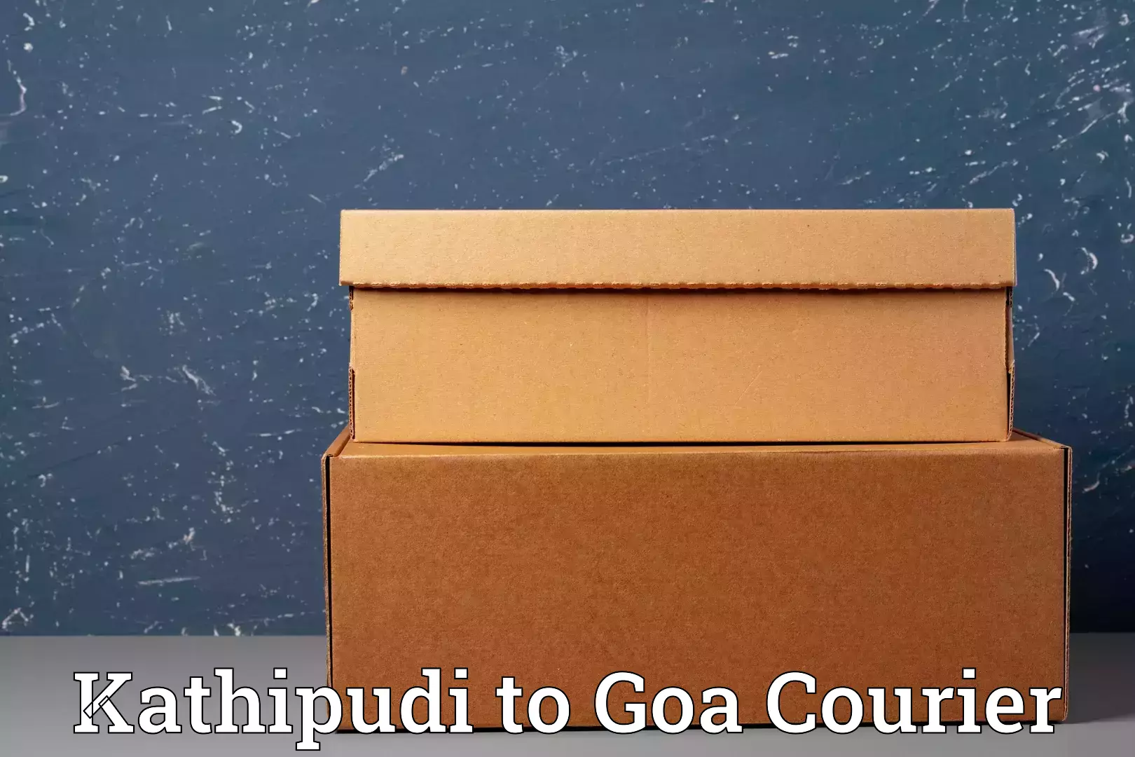 Baggage courier calculator Kathipudi to IIT Goa