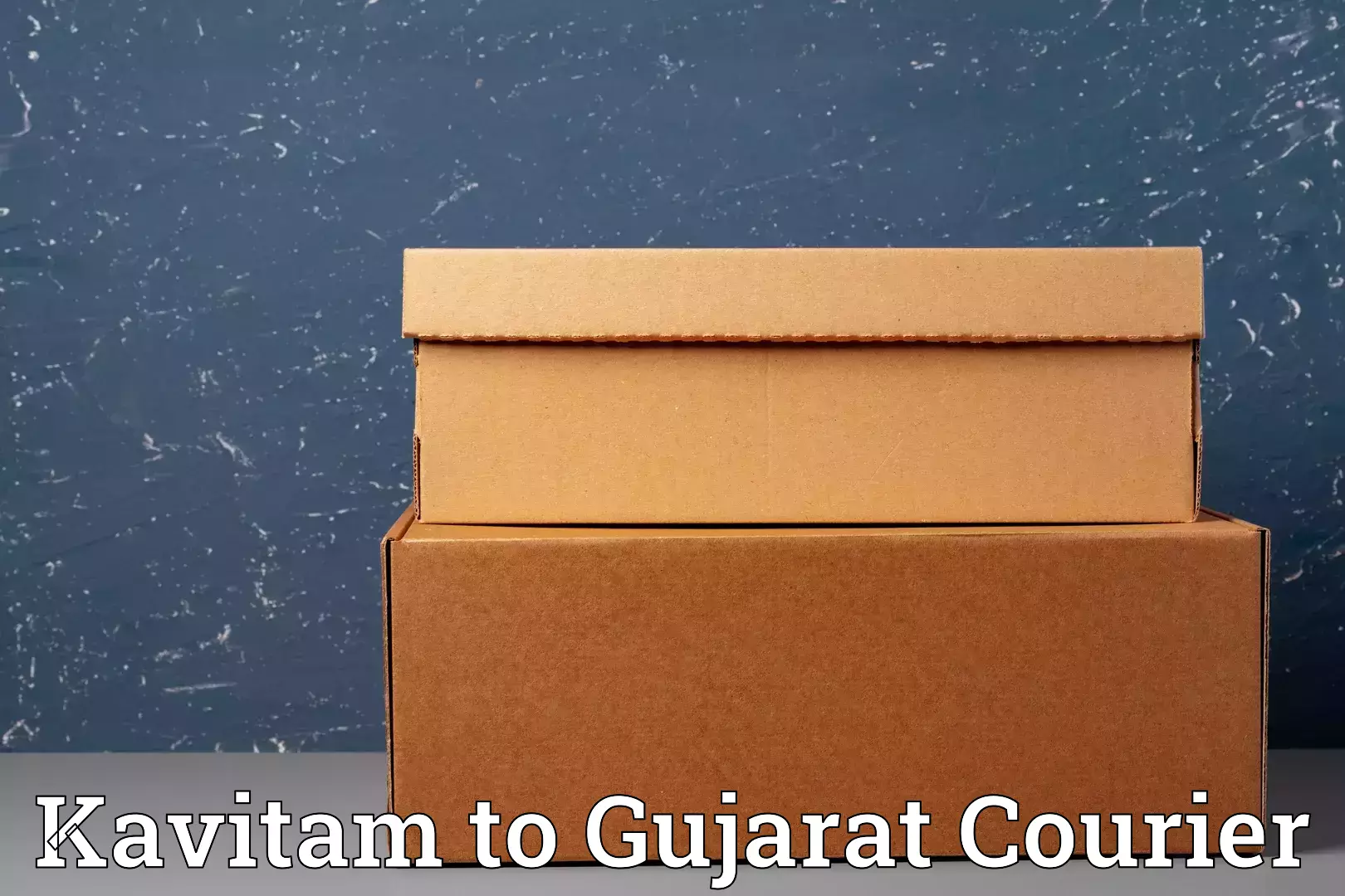 Baggage shipping logistics Kavitam to Una Gir Somnath