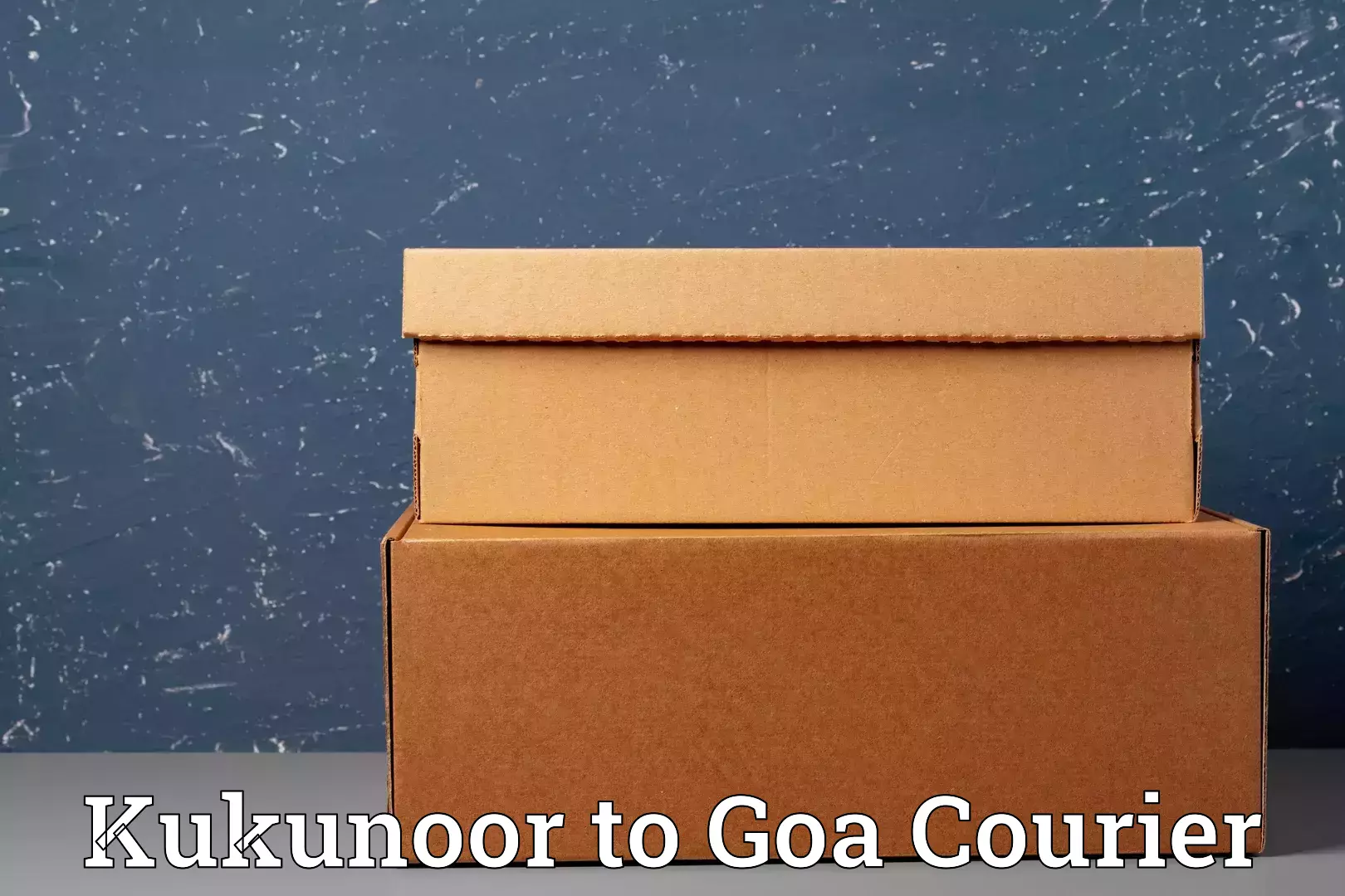 Luggage courier network Kukunoor to Mormugao Port