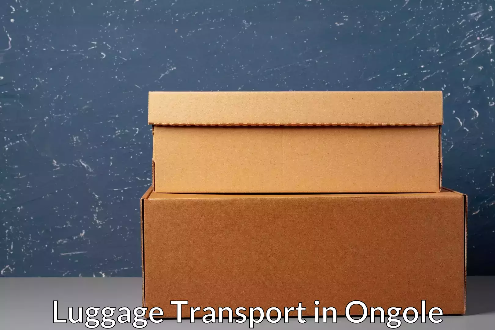 Luggage shipping estimate in Ongole