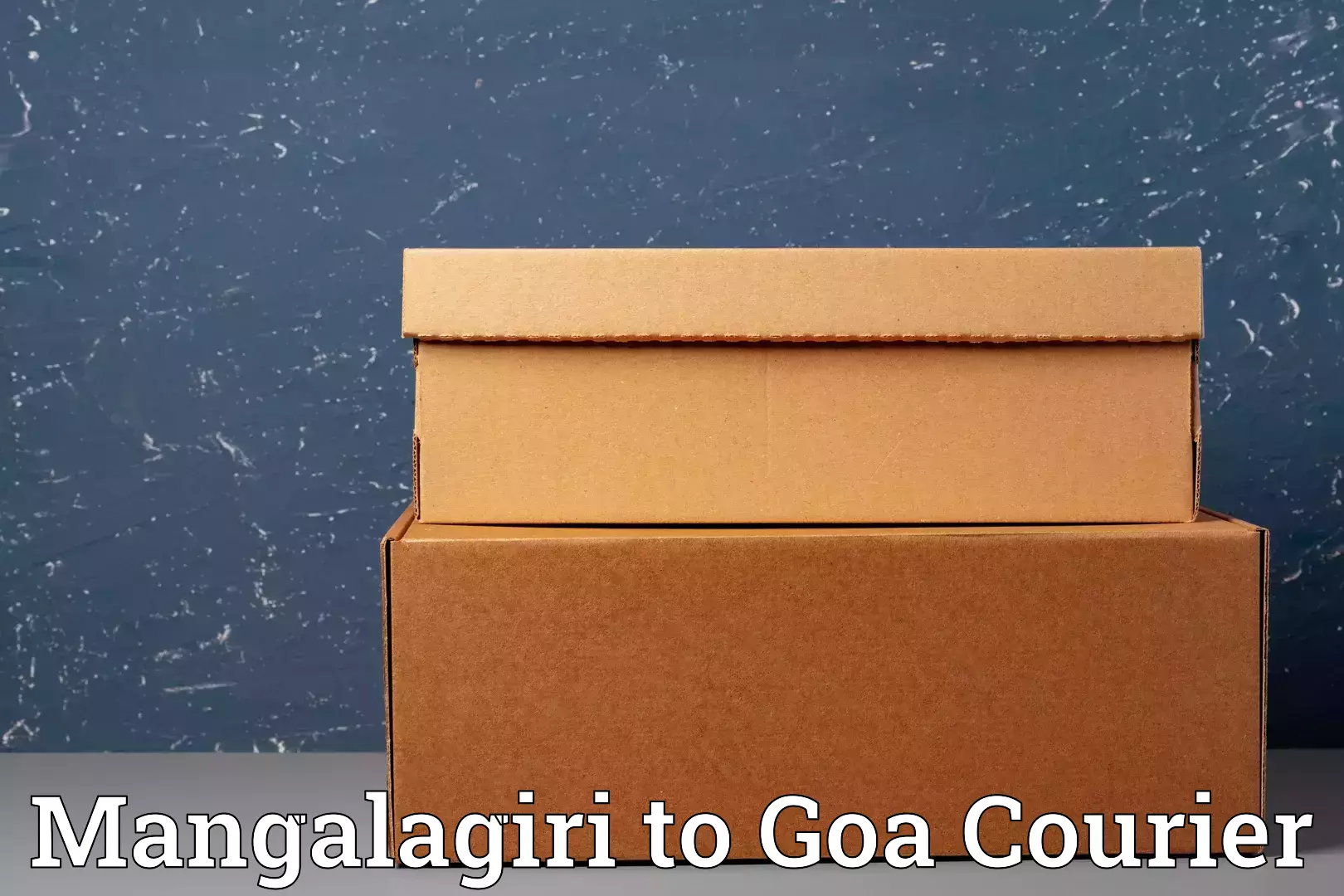 Versatile luggage courier Mangalagiri to IIT Goa