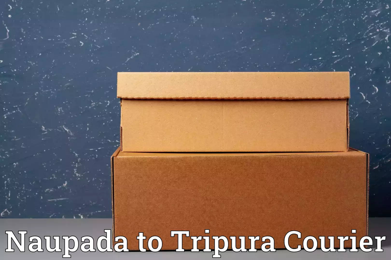 Baggage courier advice Naupada to Teliamura