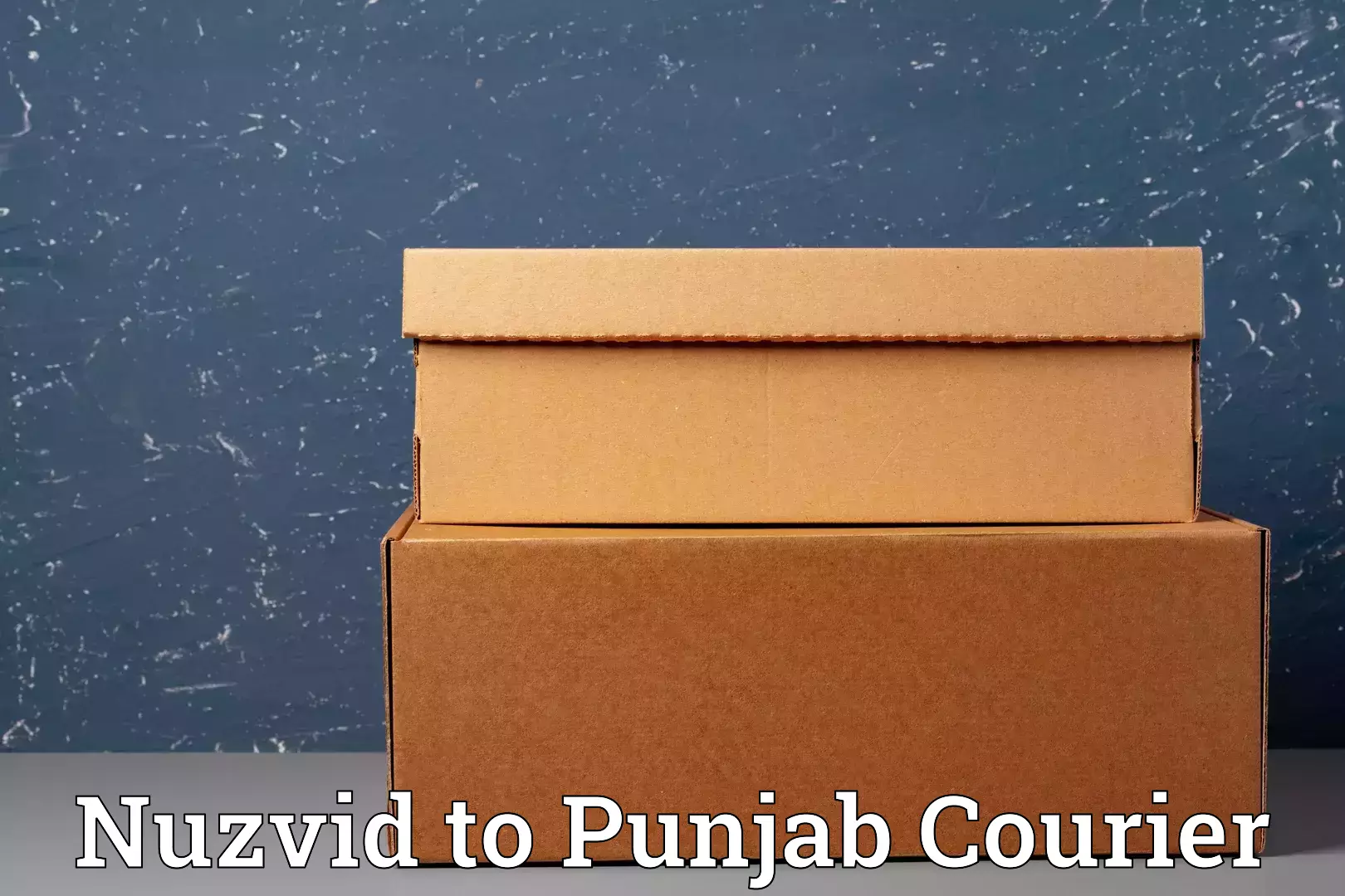 Baggage courier insights Nuzvid to Sri Hargobindpur