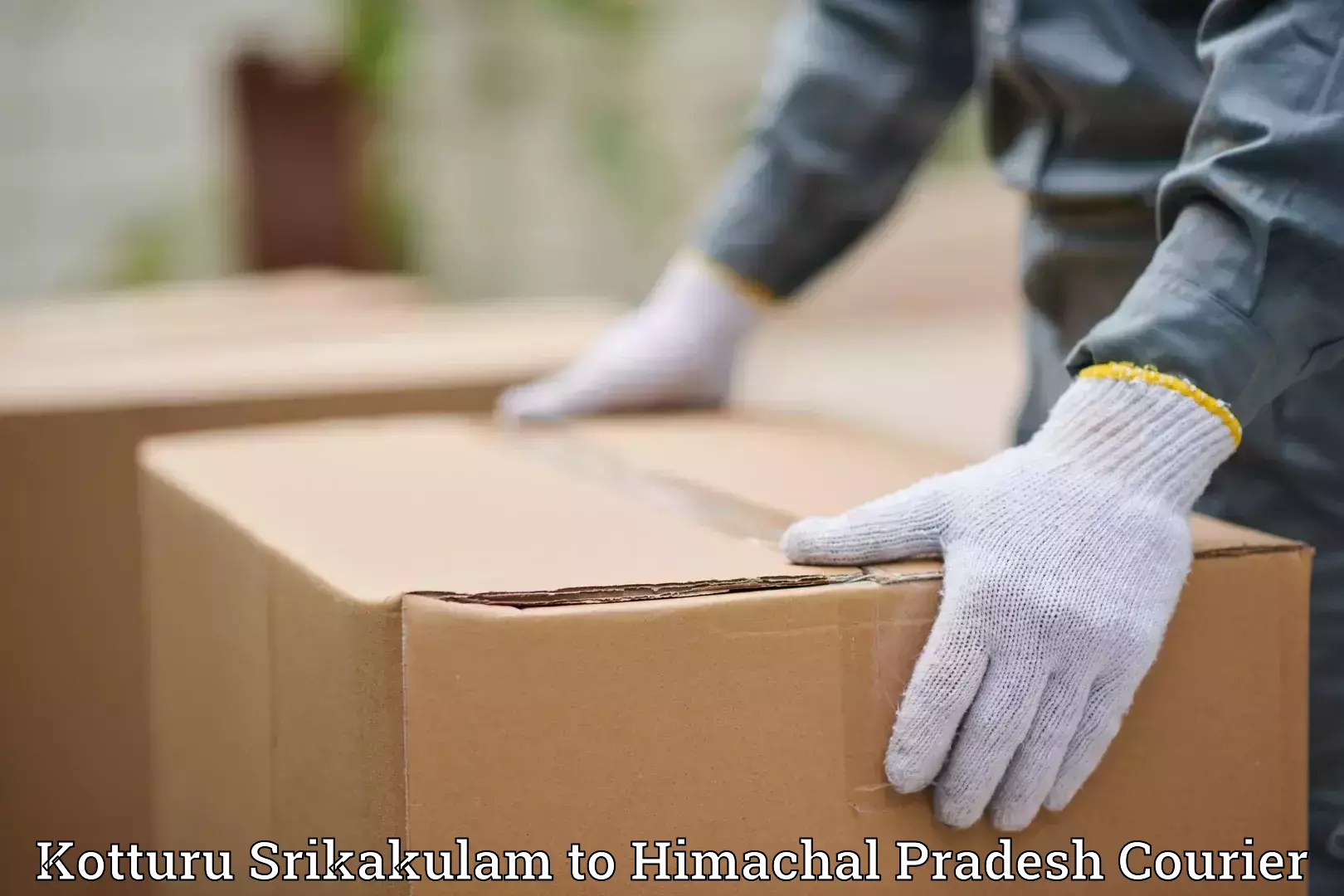 Student luggage transport Kotturu Srikakulam to Rajgarh Sirmaur