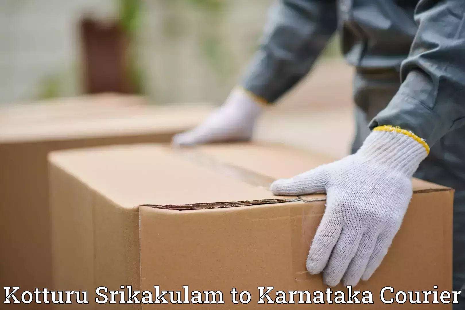 Regional luggage transport in Kotturu Srikakulam to Dakshina Kannada