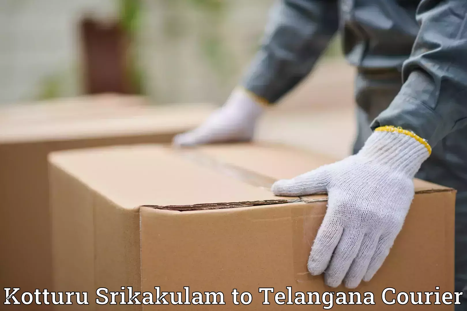 Luggage transport tips Kotturu Srikakulam to Kollapur