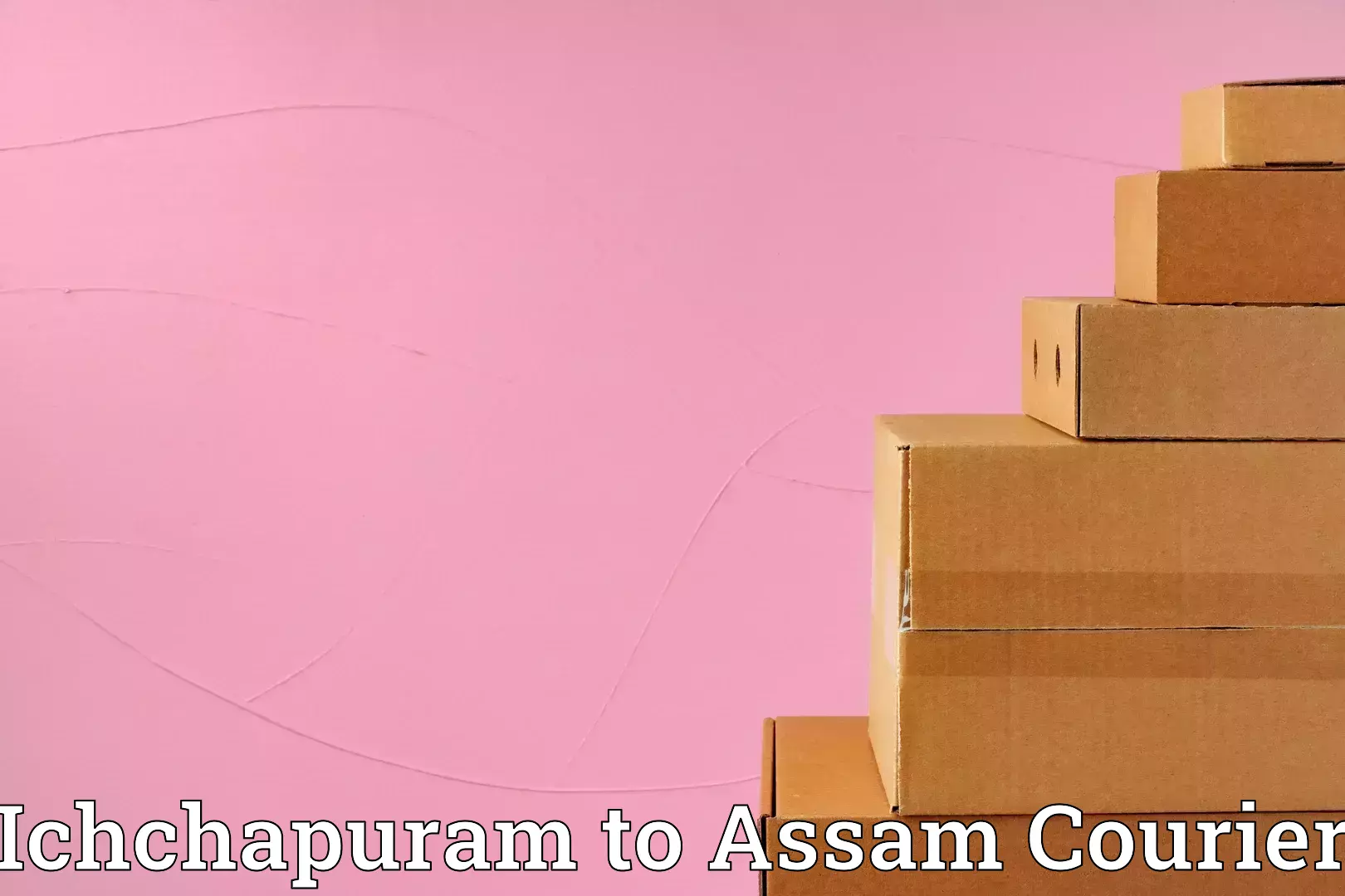 Premium luggage courier Ichchapuram to Sonari Charaideo