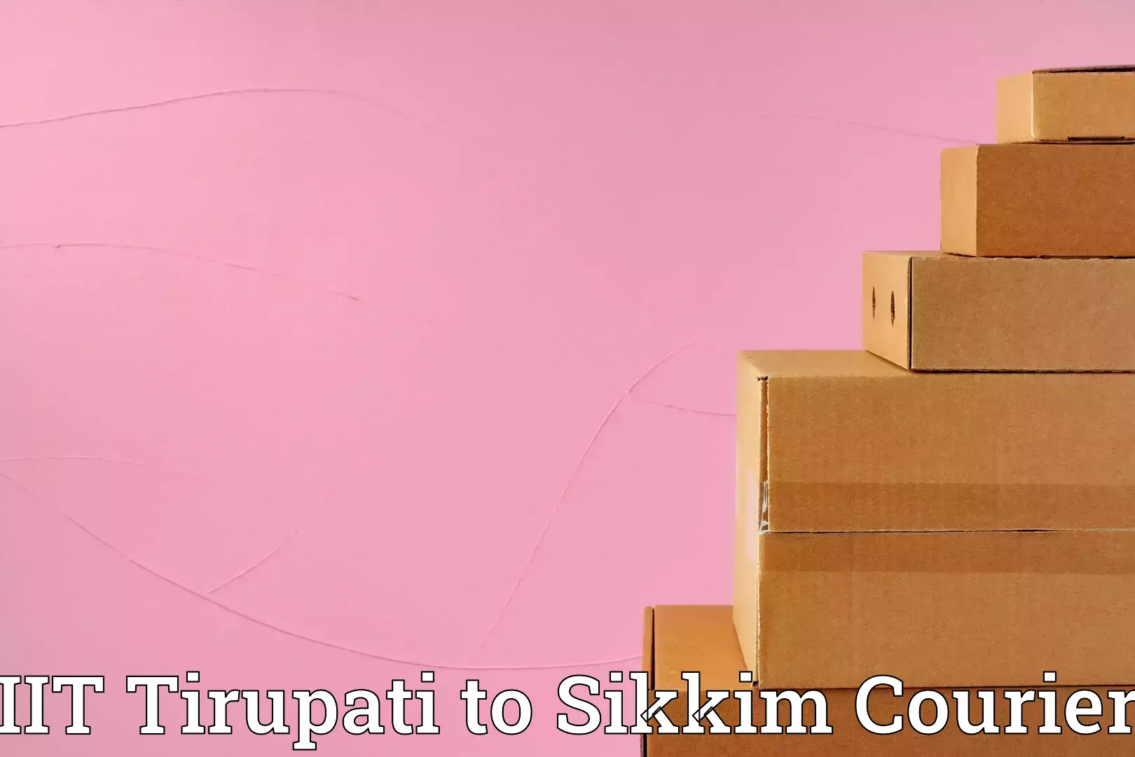 Luggage transfer service IIT Tirupati to Sikkim