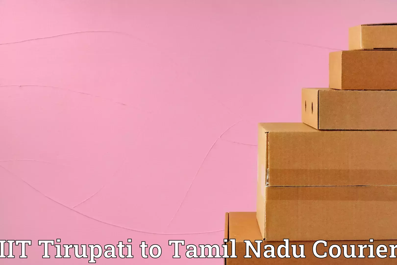 Light baggage courier IIT Tirupati to Manonmaniam Sundaranar University Tirunelveli