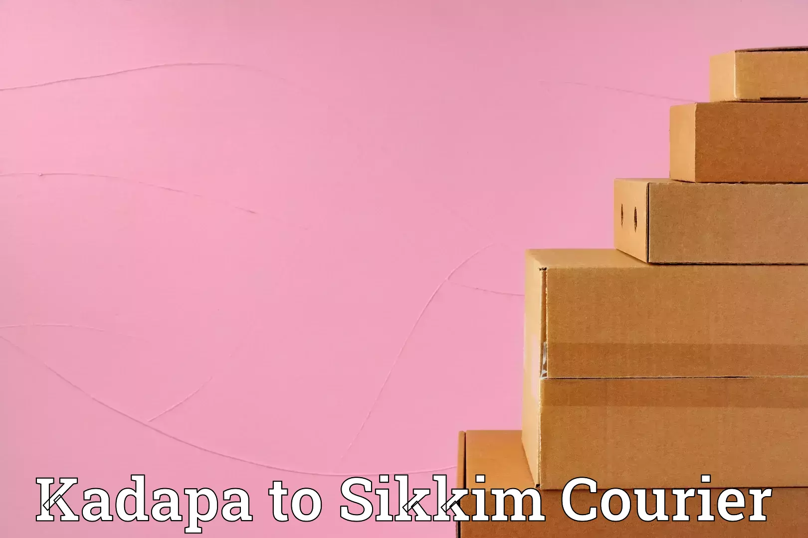 Reliable luggage courier in Kadapa to Ranipool