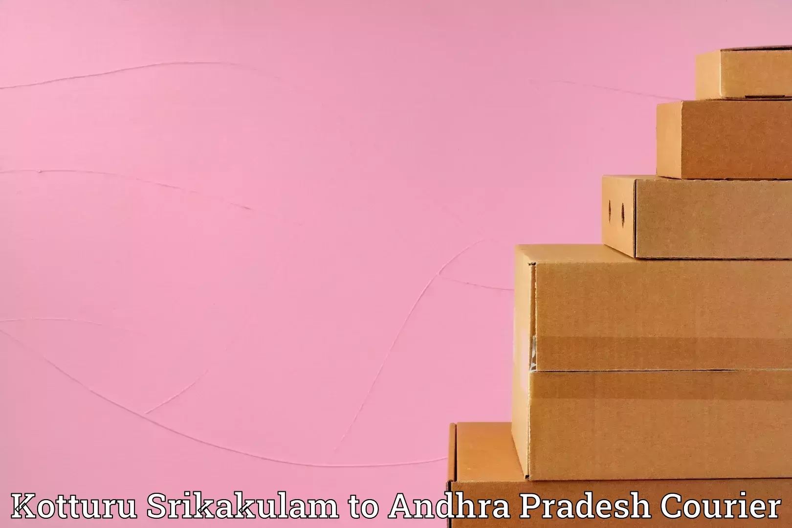 Luggage transport consulting Kotturu Srikakulam to Veldurthi