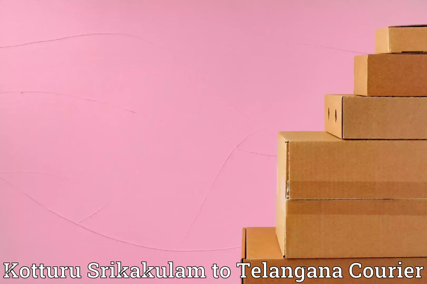 Nationwide luggage courier Kotturu Srikakulam to Sirikonda