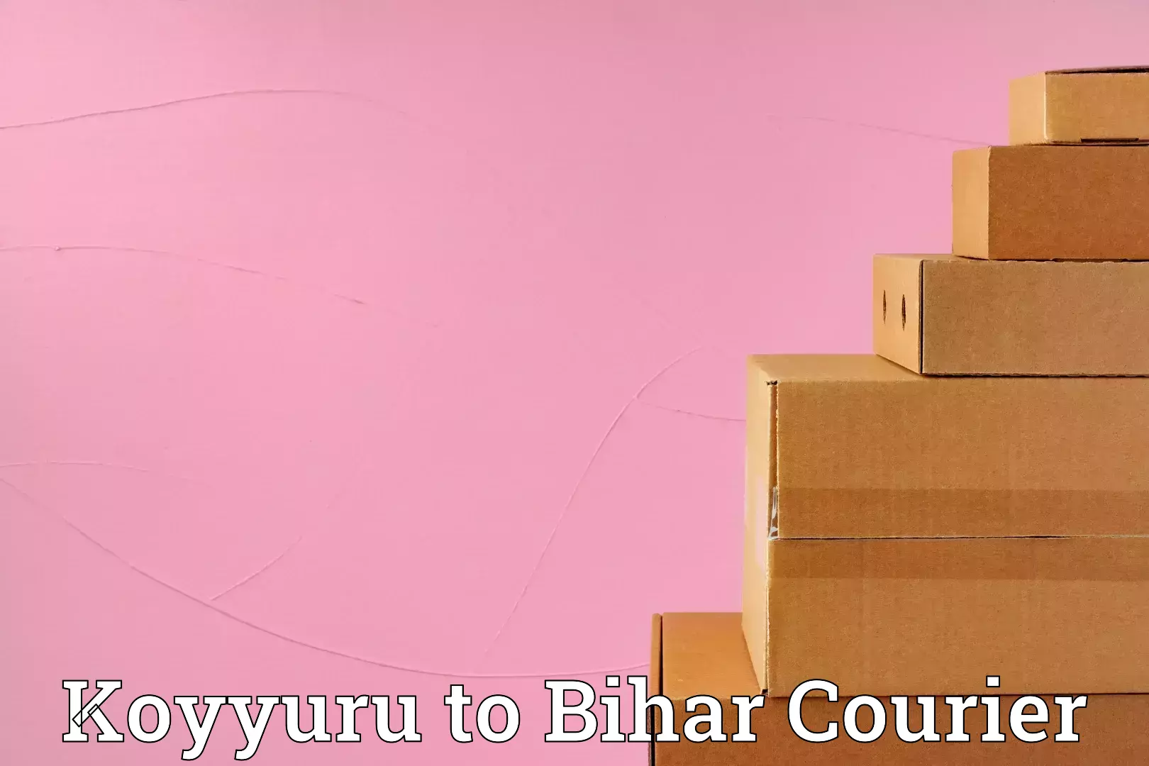 Premium luggage courier Koyyuru to IIIT Bhagalpur