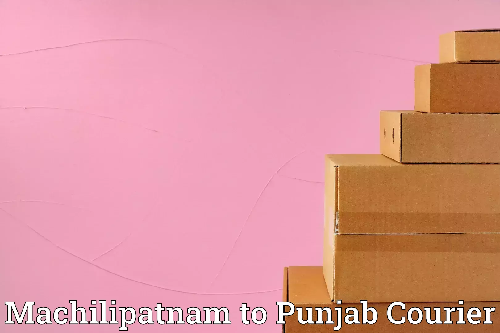 Affordable baggage delivery Machilipatnam to Muktsar