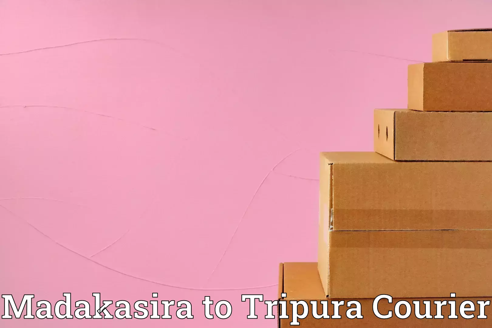 Baggage shipping logistics Madakasira to Tripura