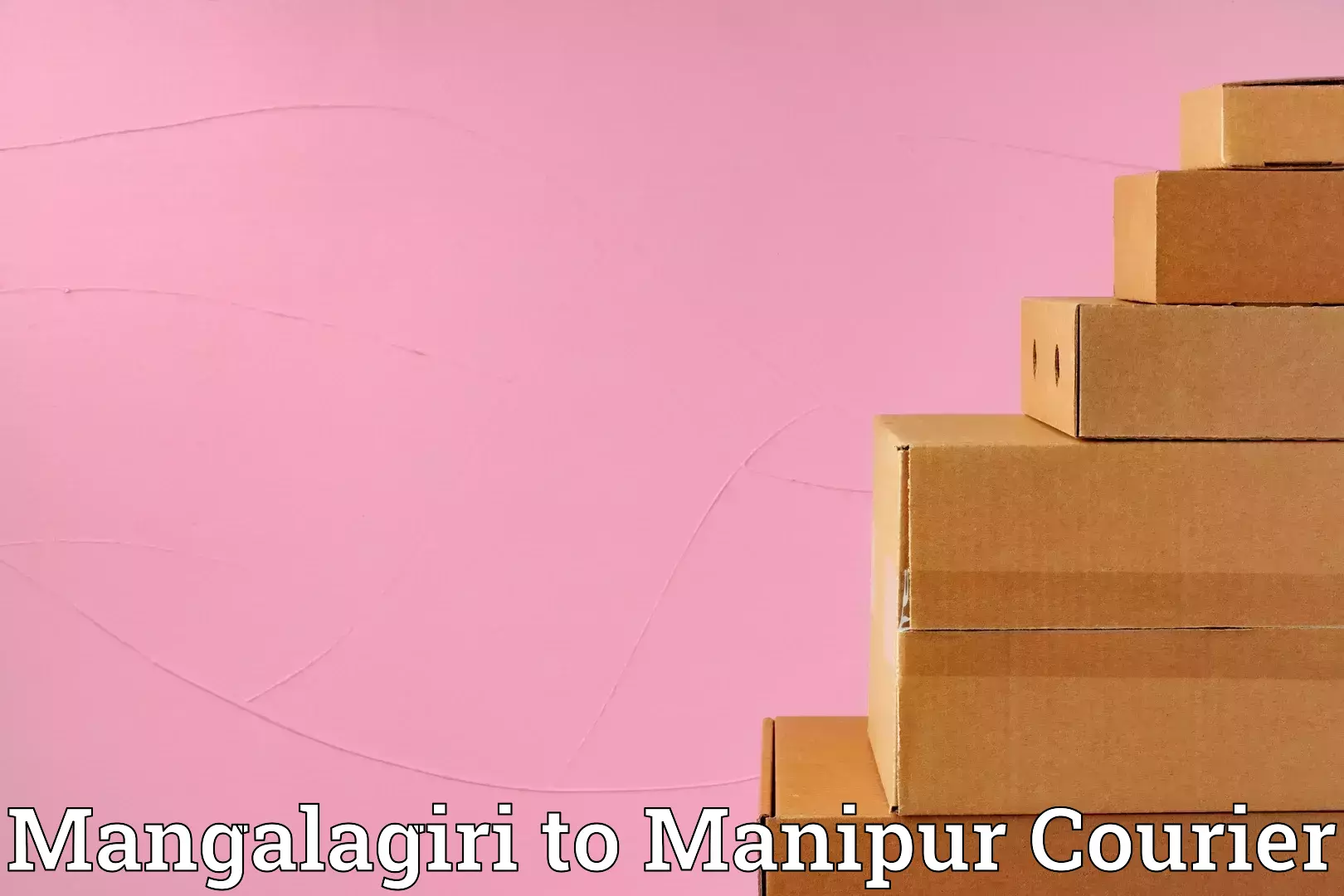 Same day baggage transport Mangalagiri to Kaptipada