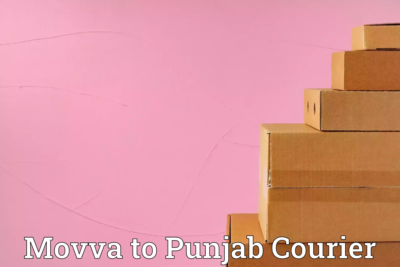 Single item baggage courier Movva to Dharamkot