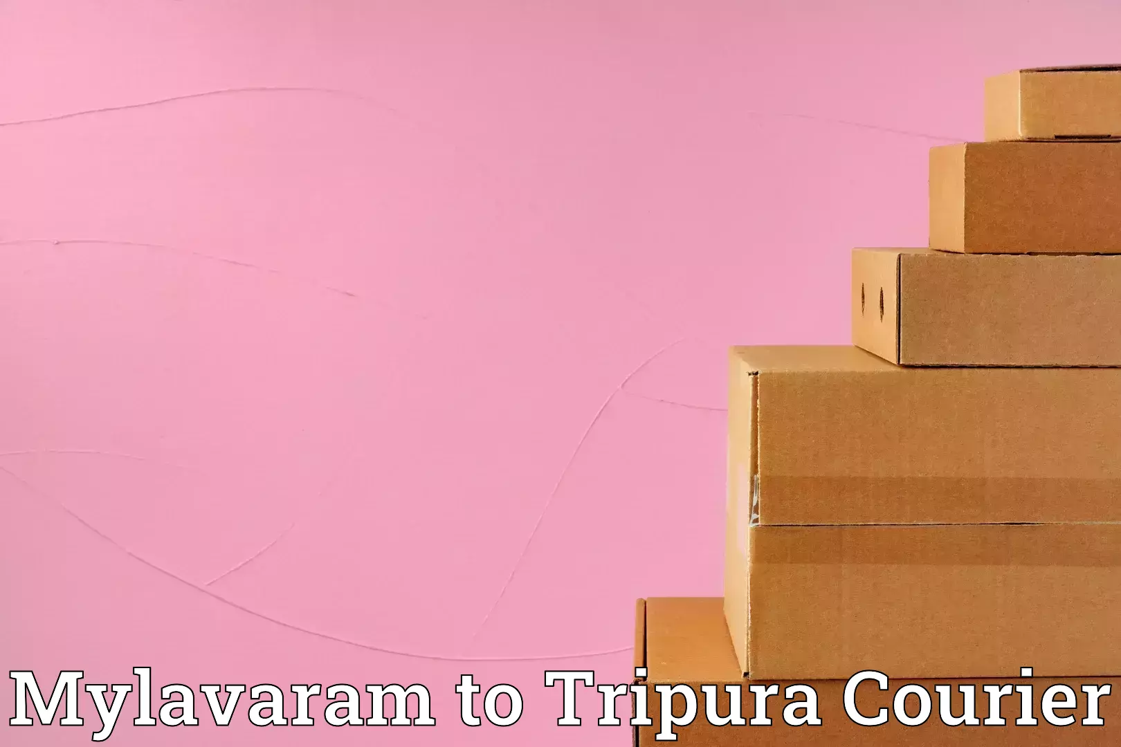 Baggage shipping logistics Mylavaram to Agartala