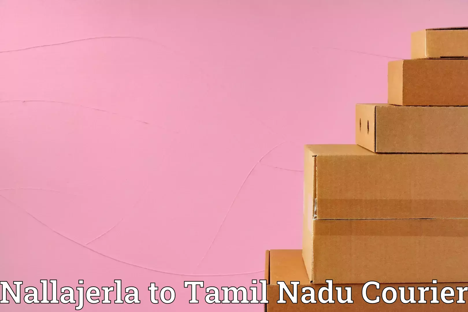 Baggage courier calculator Nallajerla to Puliampatti