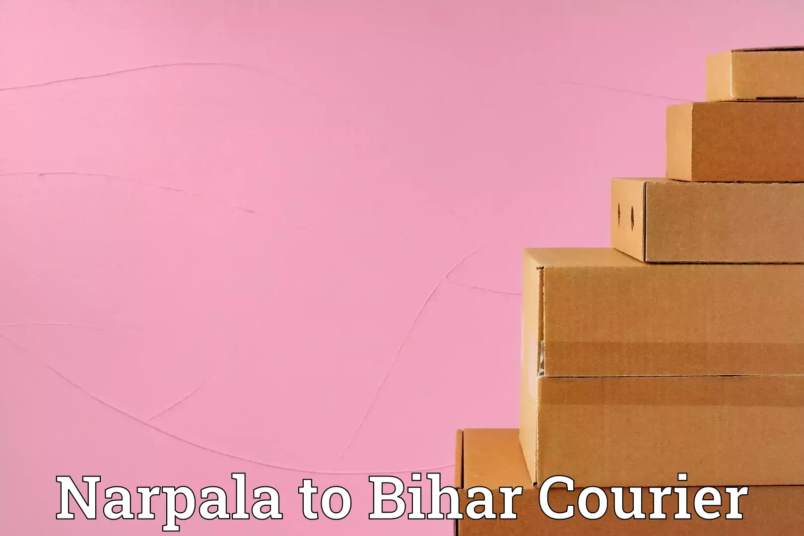 Comprehensive baggage courier Narpala to Kishanganj