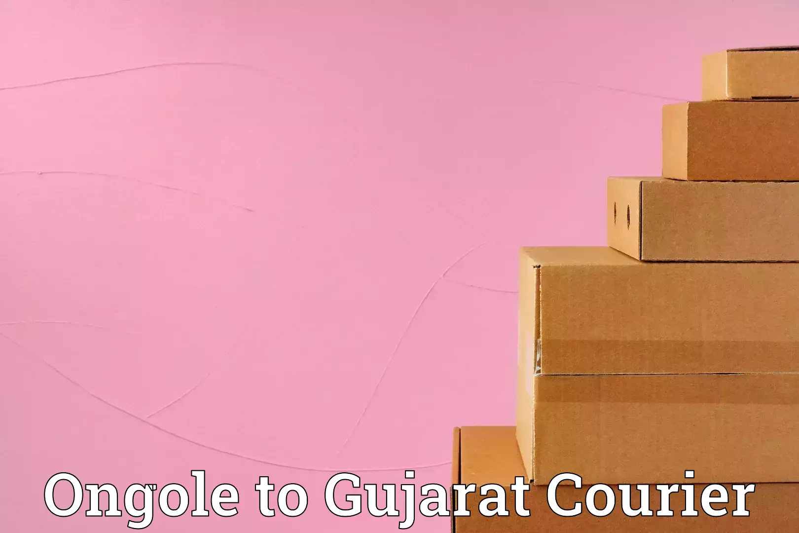 Trackable baggage shipping Ongole to Idar