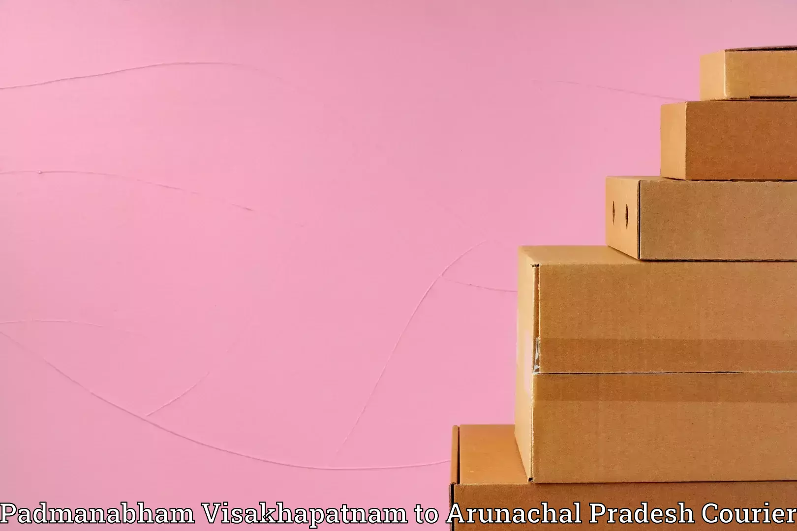 Luggage delivery rates Padmanabham Visakhapatnam to Nirjuli