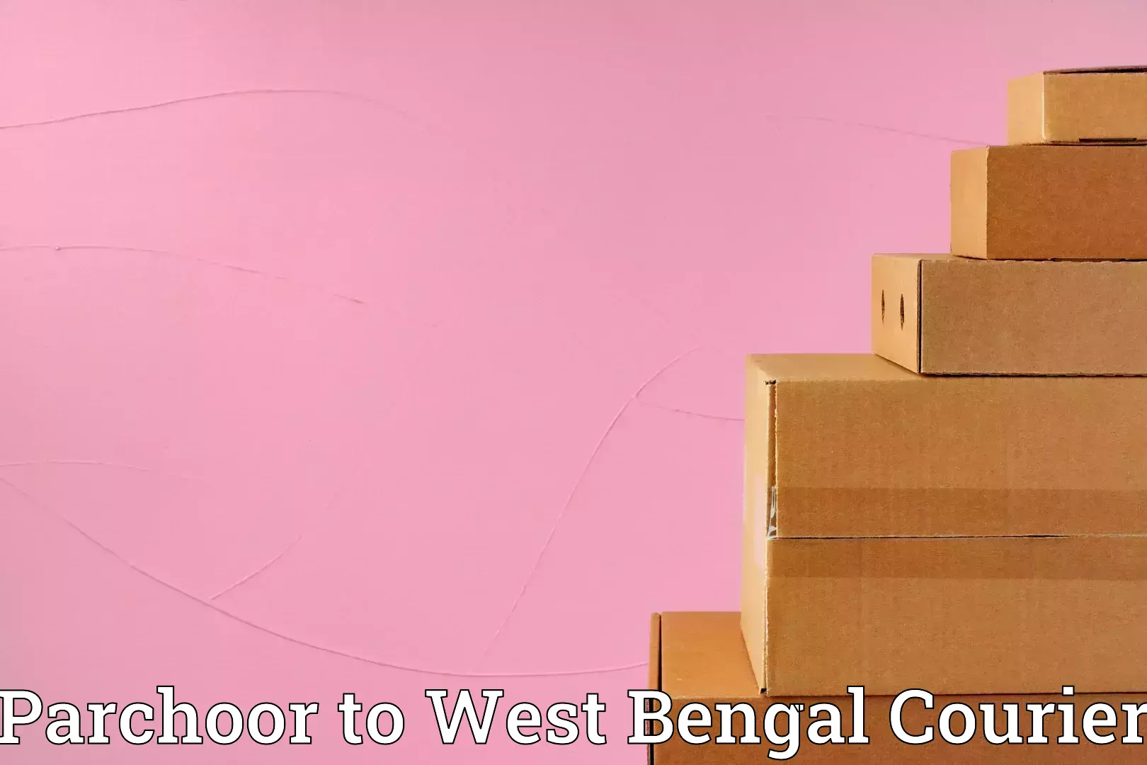 Doorstep luggage pickup in Parchoor to Burdwan