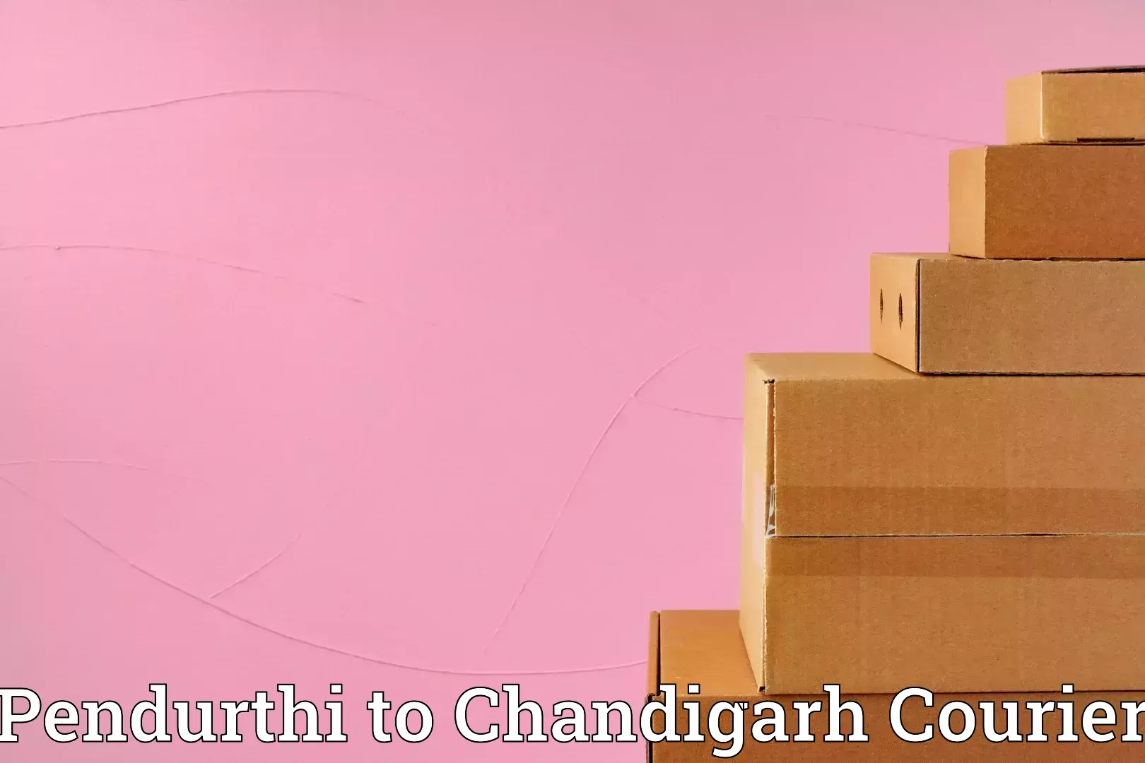 Domestic luggage transport Pendurthi to Panjab University Chandigarh