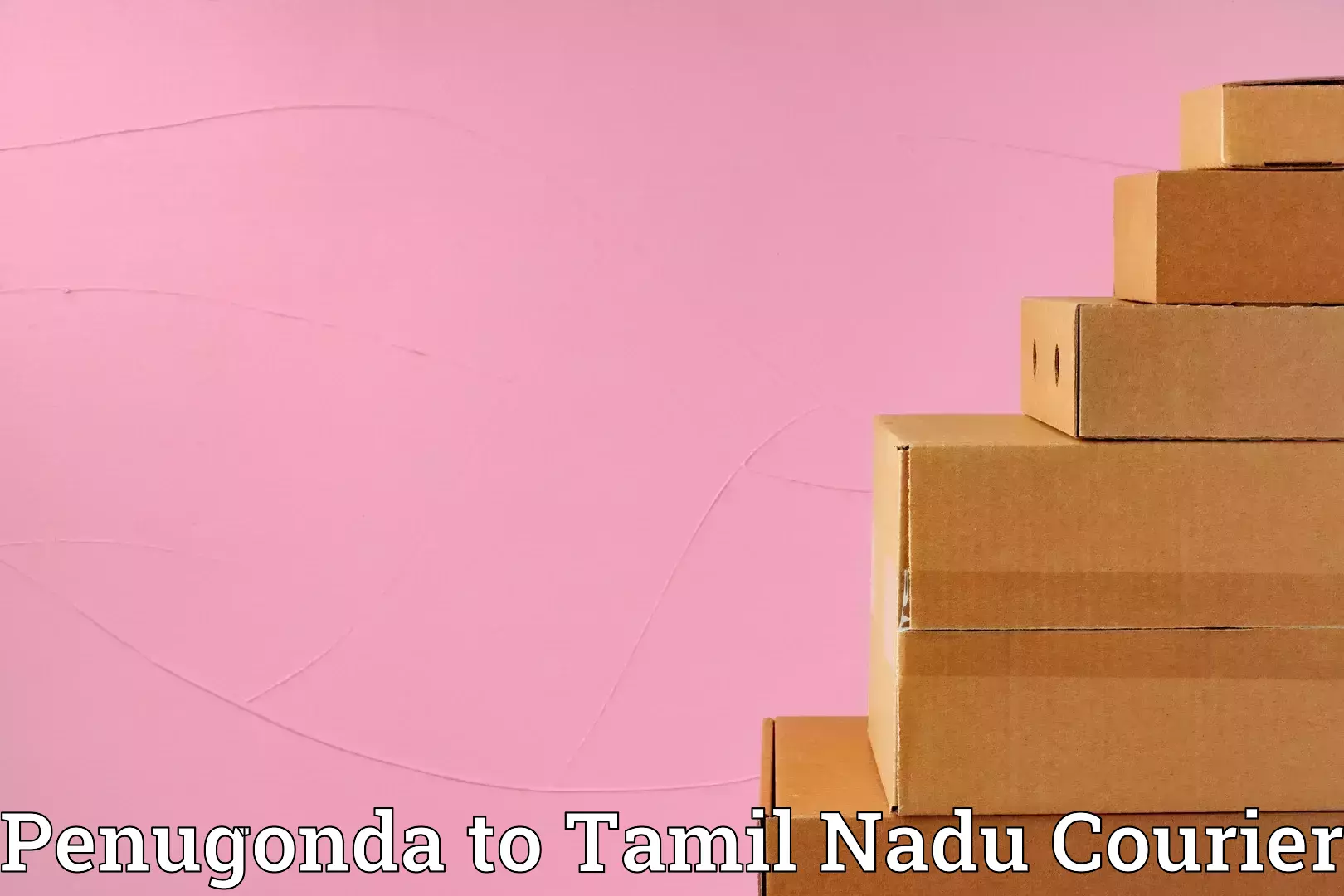 Baggage courier guide Penugonda to Gudalur