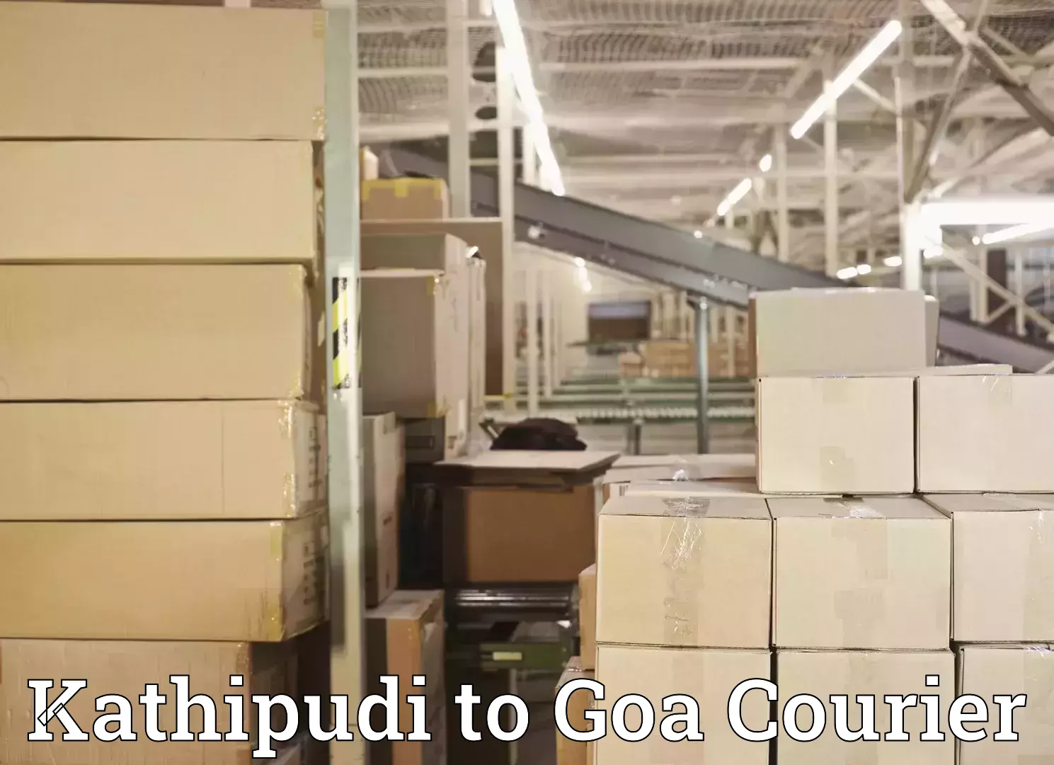 Luggage shipping consultation Kathipudi to South Goa