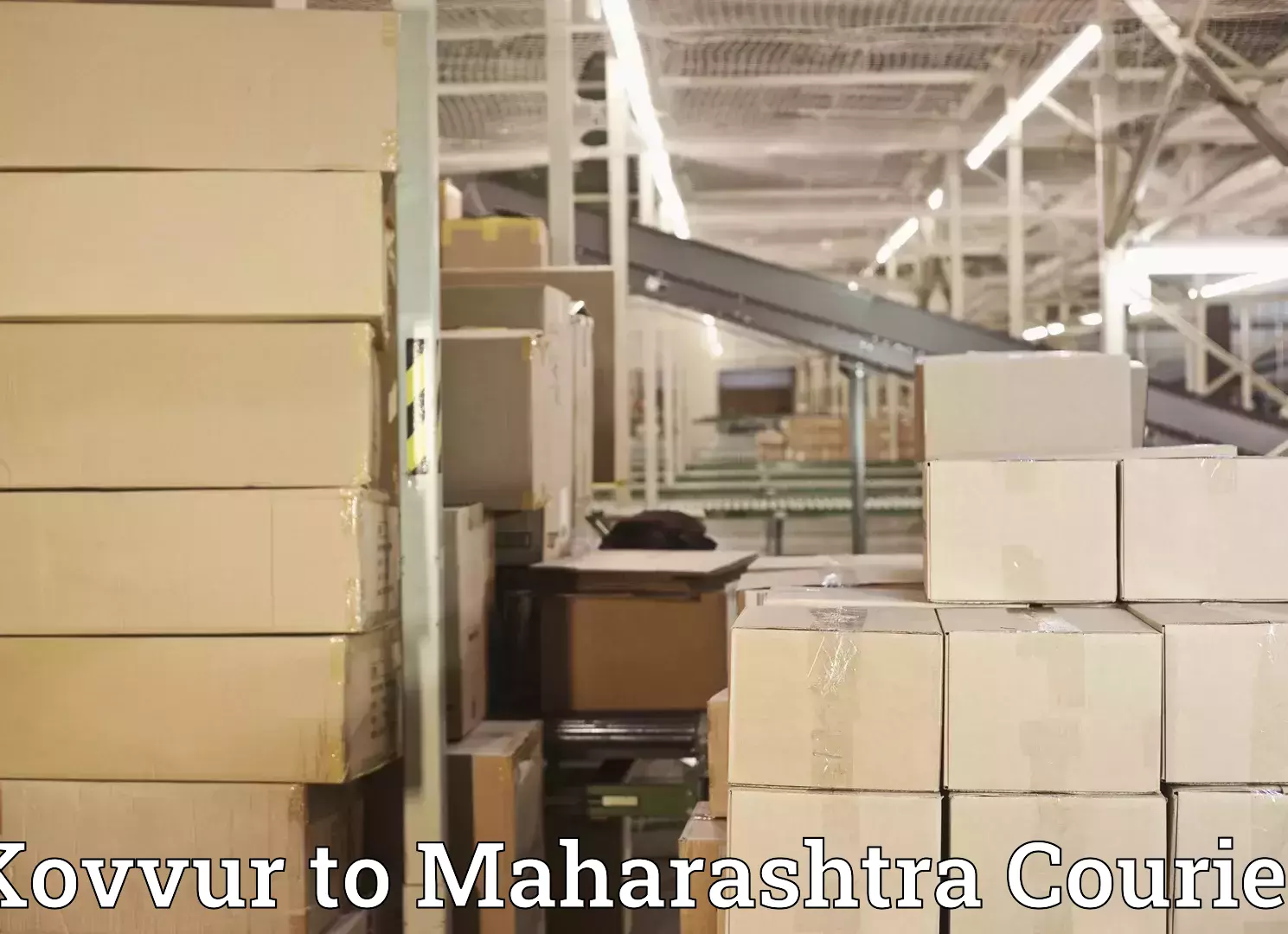 Immediate baggage courier in Kovvur to Ulhasnagar