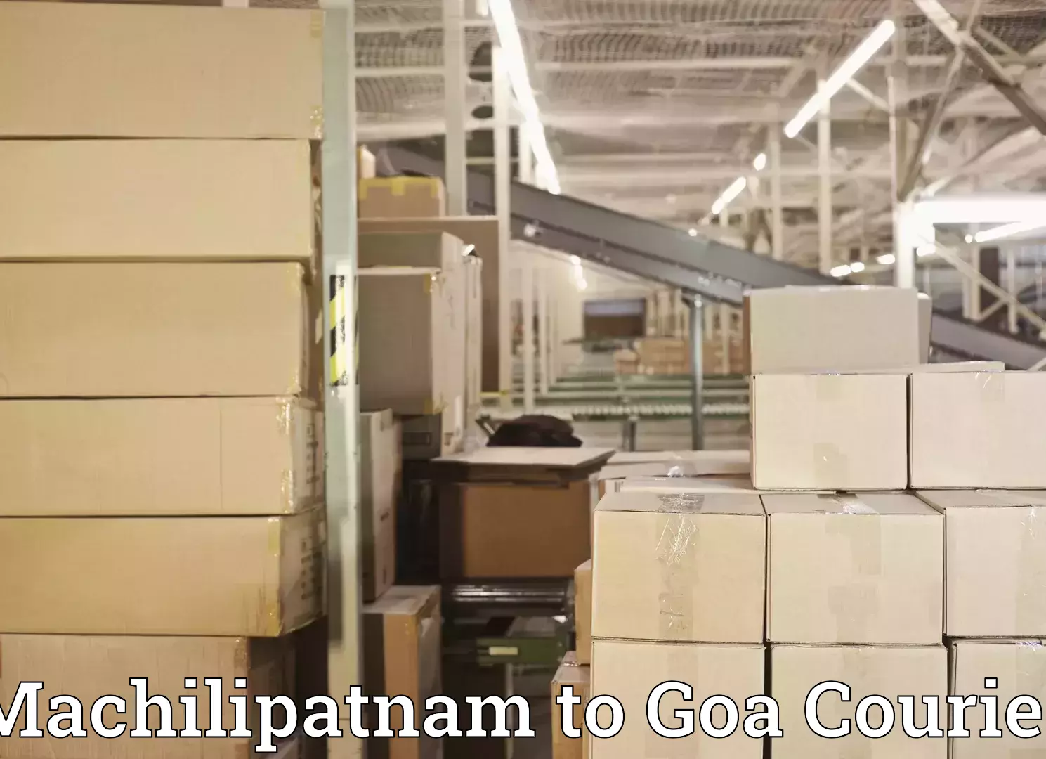 Premium luggage courier Machilipatnam to Goa