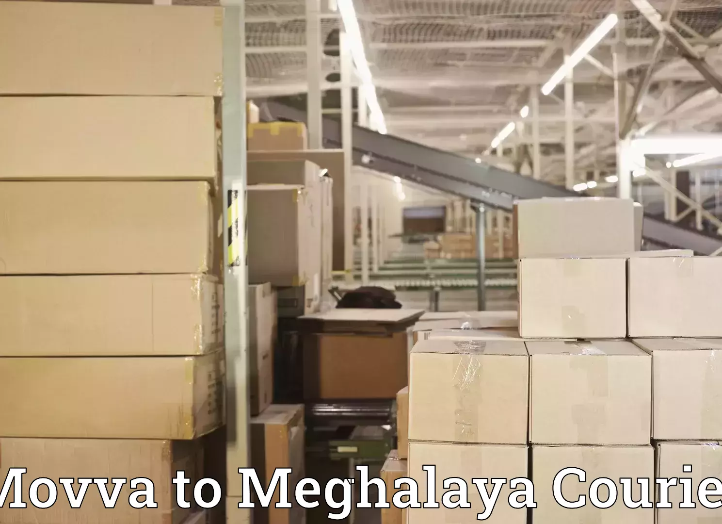 Bulk luggage shipping Movva to East Khasi Hills