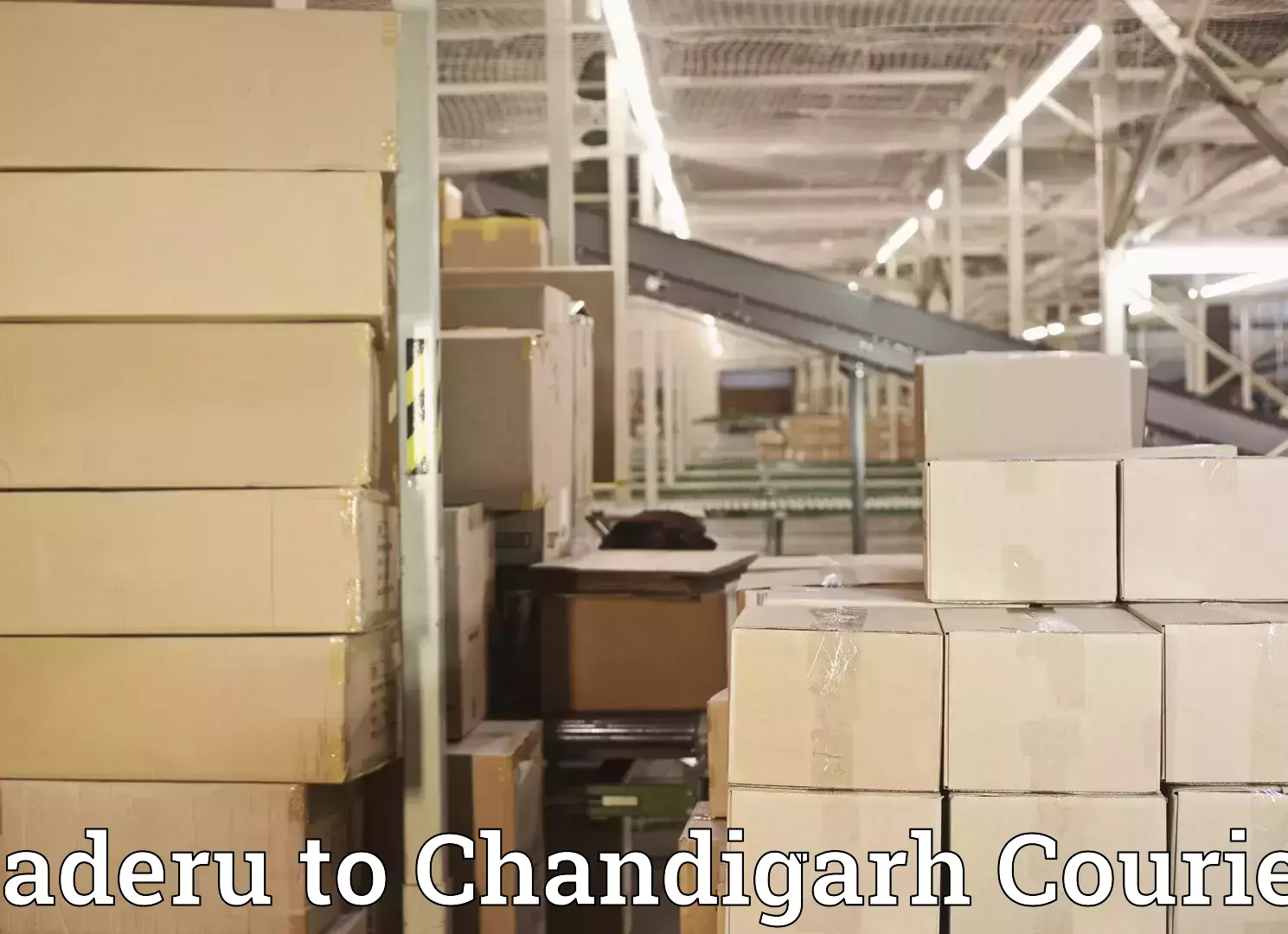 Luggage delivery estimate Paderu to Chandigarh