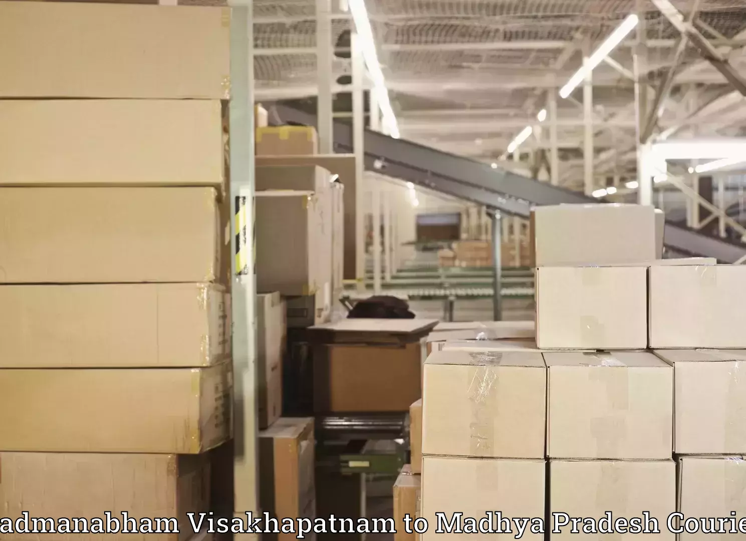 Luggage delivery operations Padmanabham Visakhapatnam to Agar