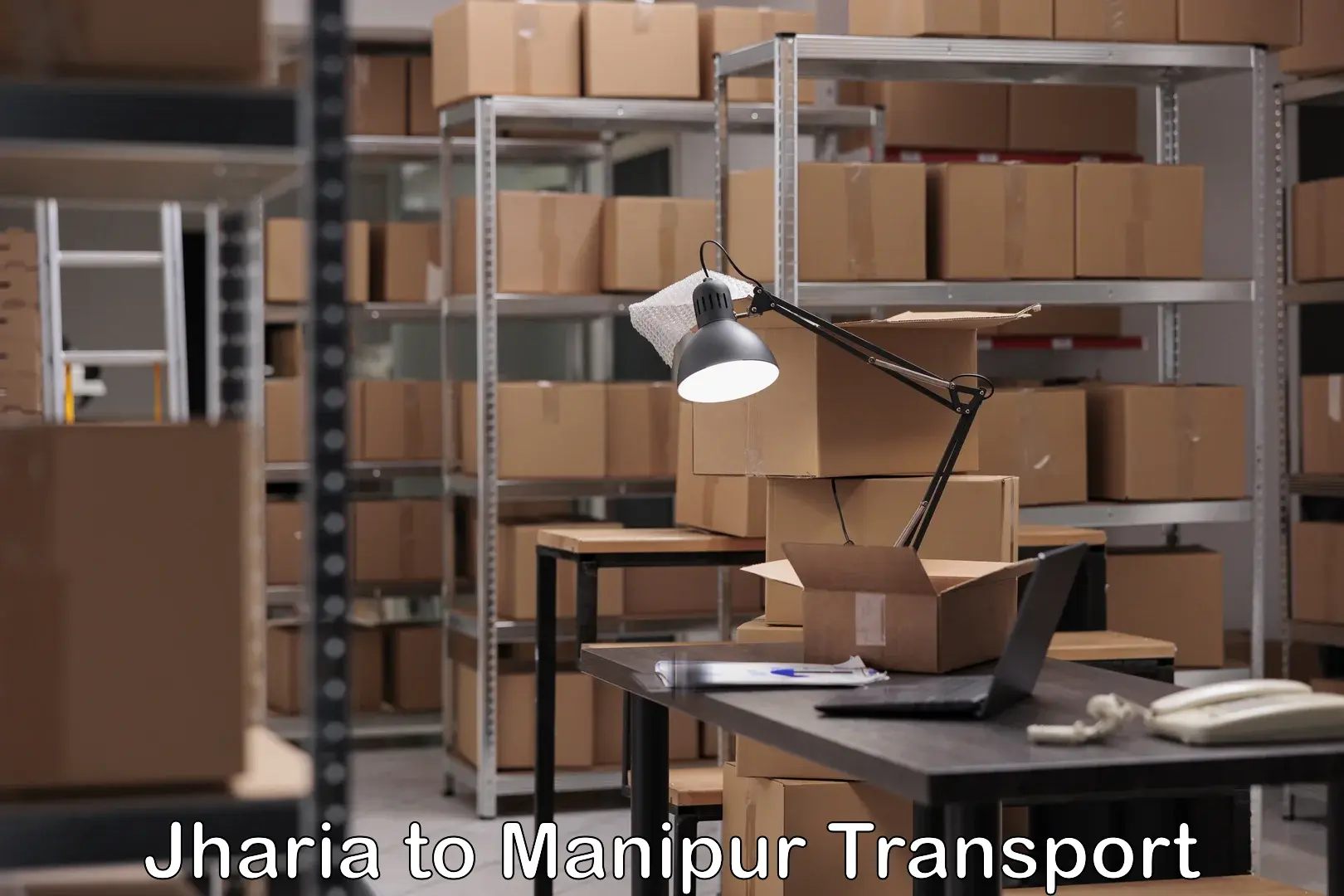 Pick up transport service Jharia to Manipur