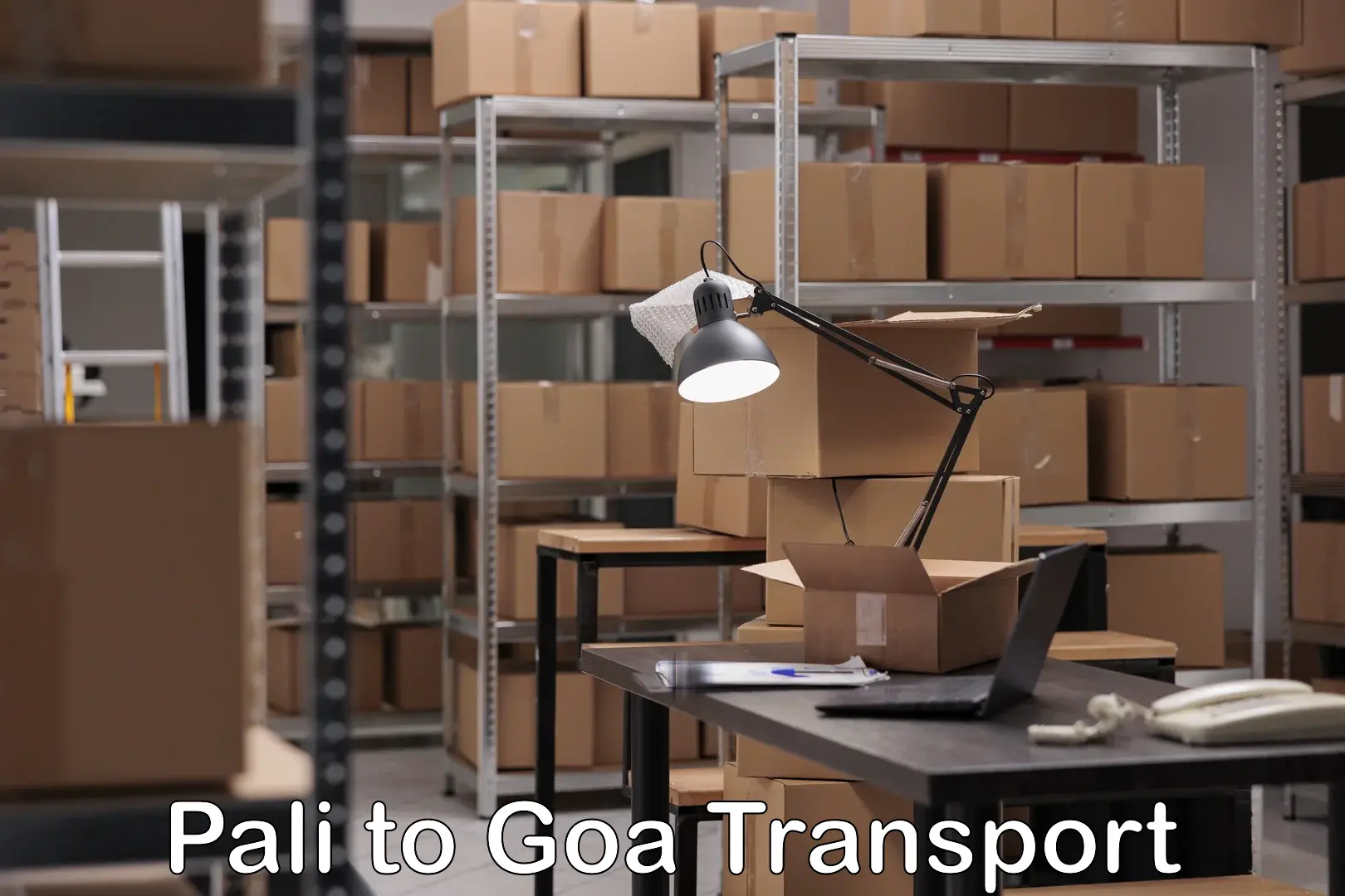 Interstate goods transport Pali to Goa