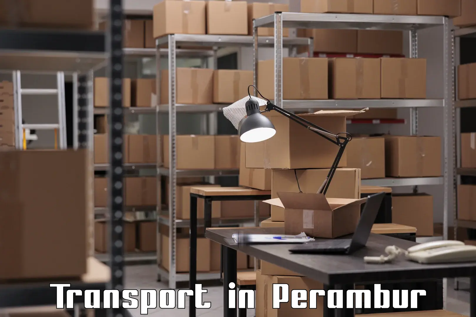 International cargo transportation services in Perambur