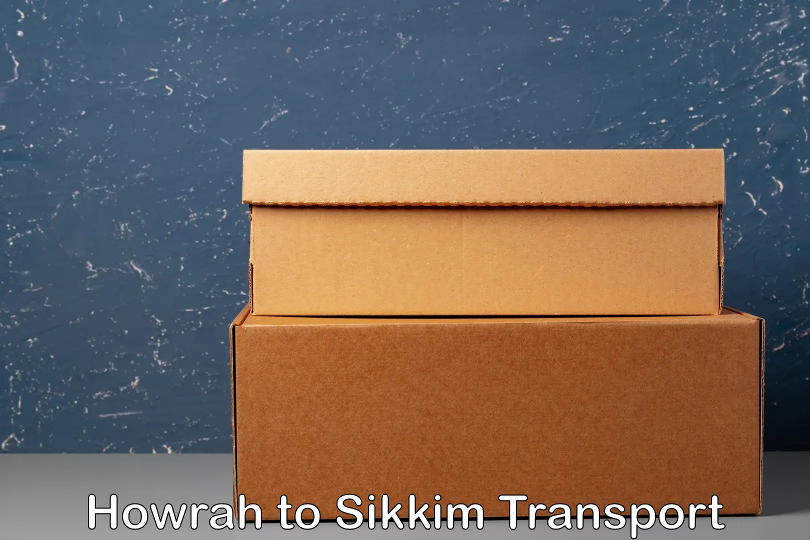 Nearby transport service Howrah to Sikkim