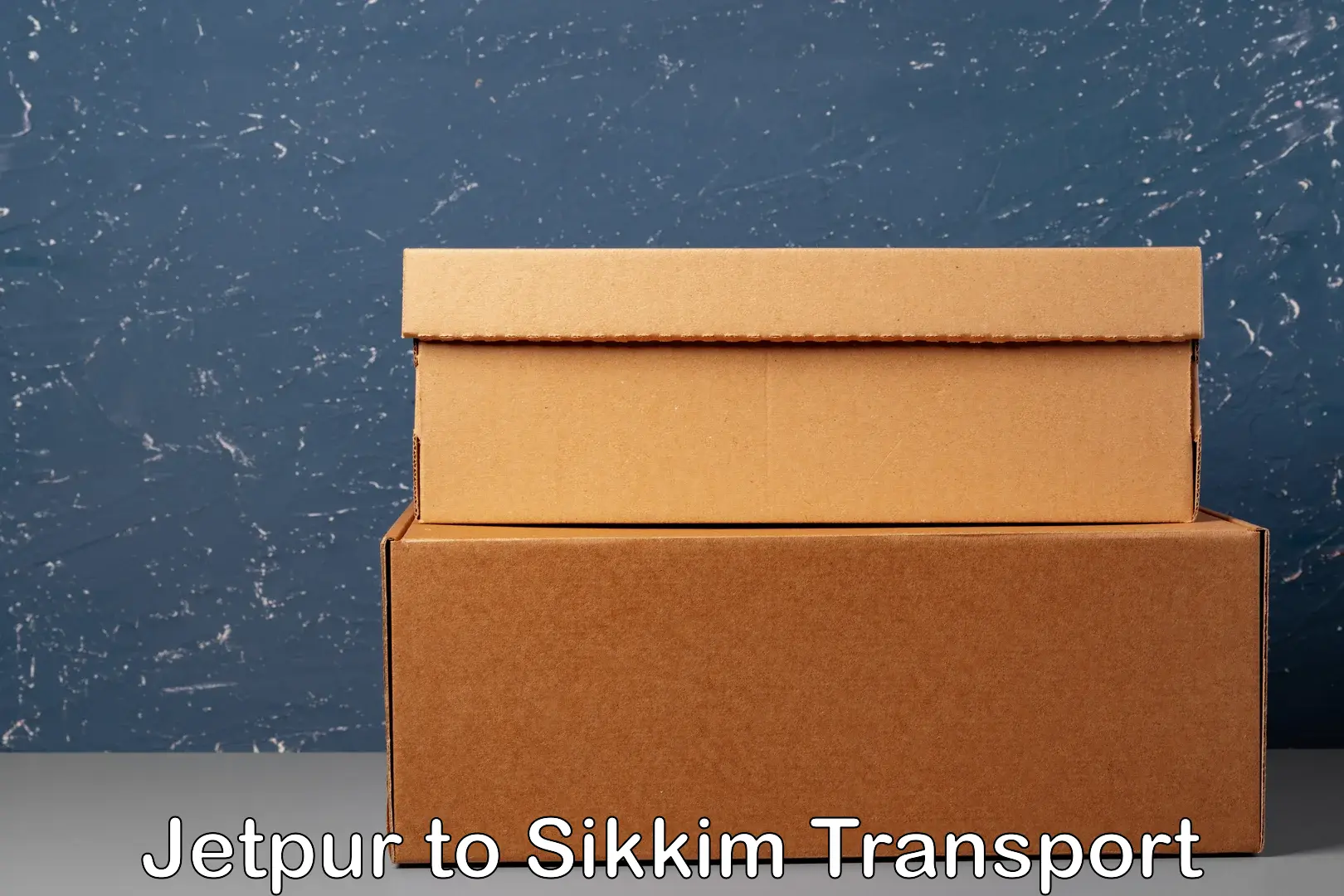 Lorry transport service Jetpur to North Sikkim