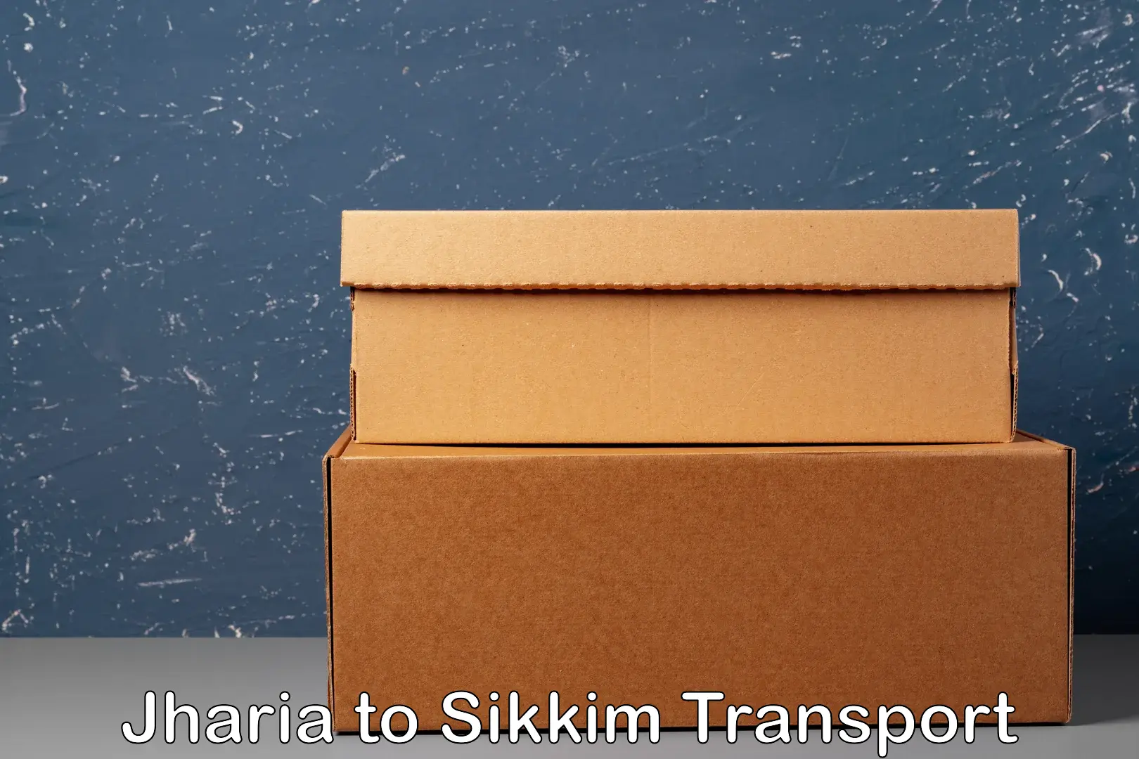 Transport bike from one state to another Jharia to Sikkim