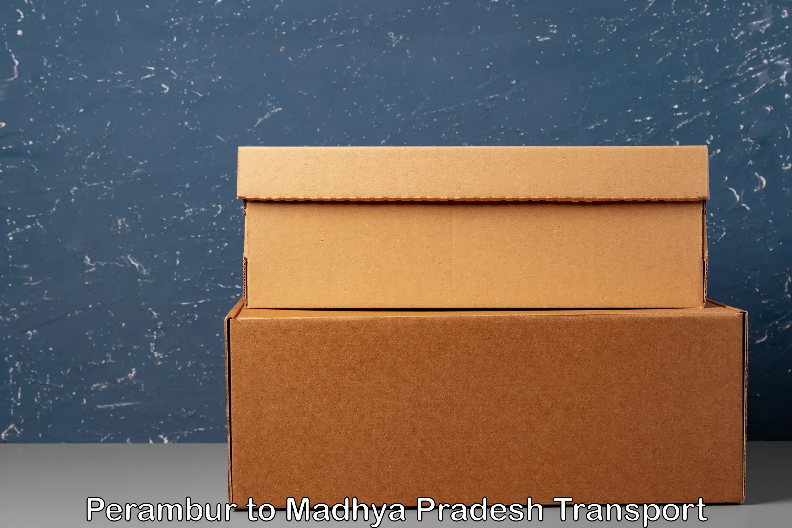 Vehicle parcel service Perambur to Madhya Pradesh