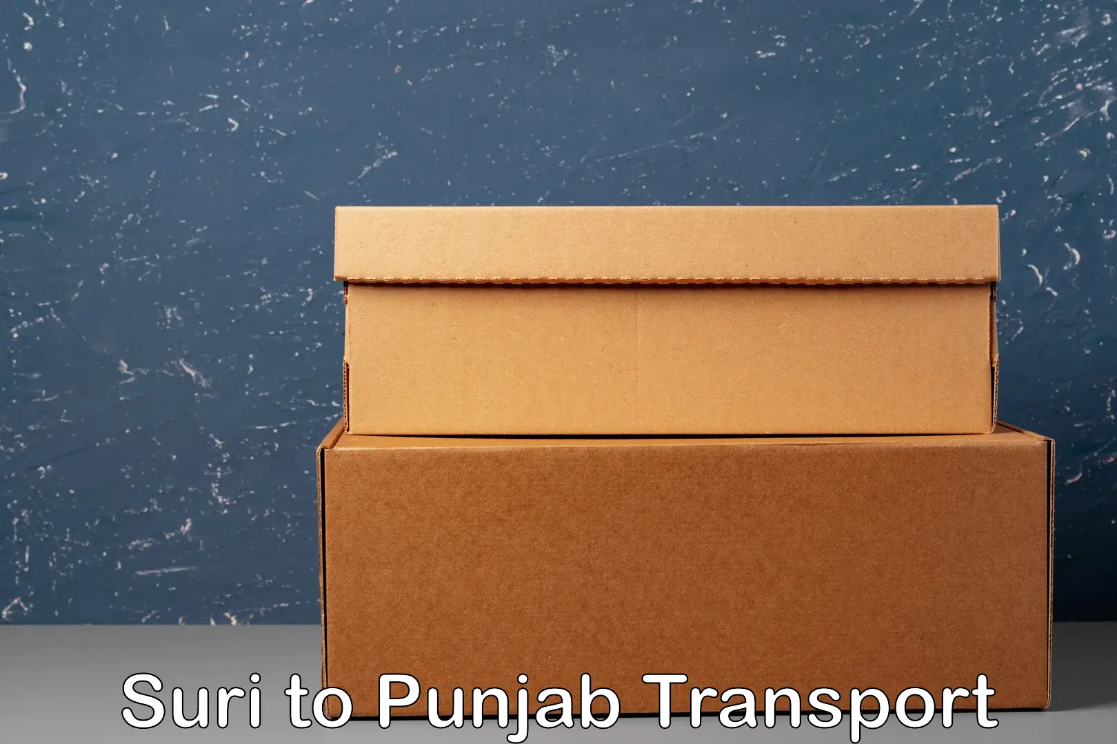 Container transportation services Suri to Mohali