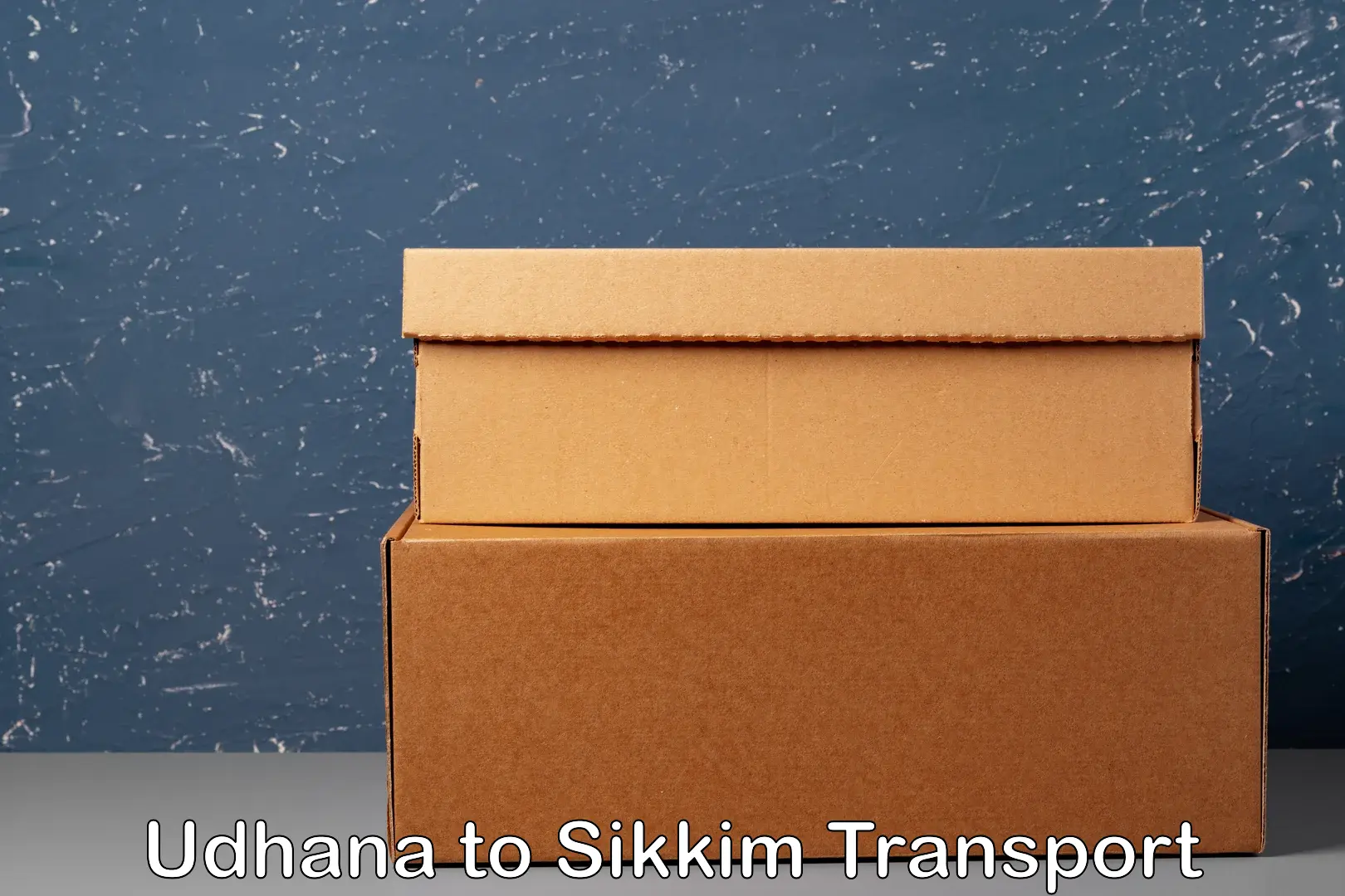 Online transport service Udhana to Sikkim