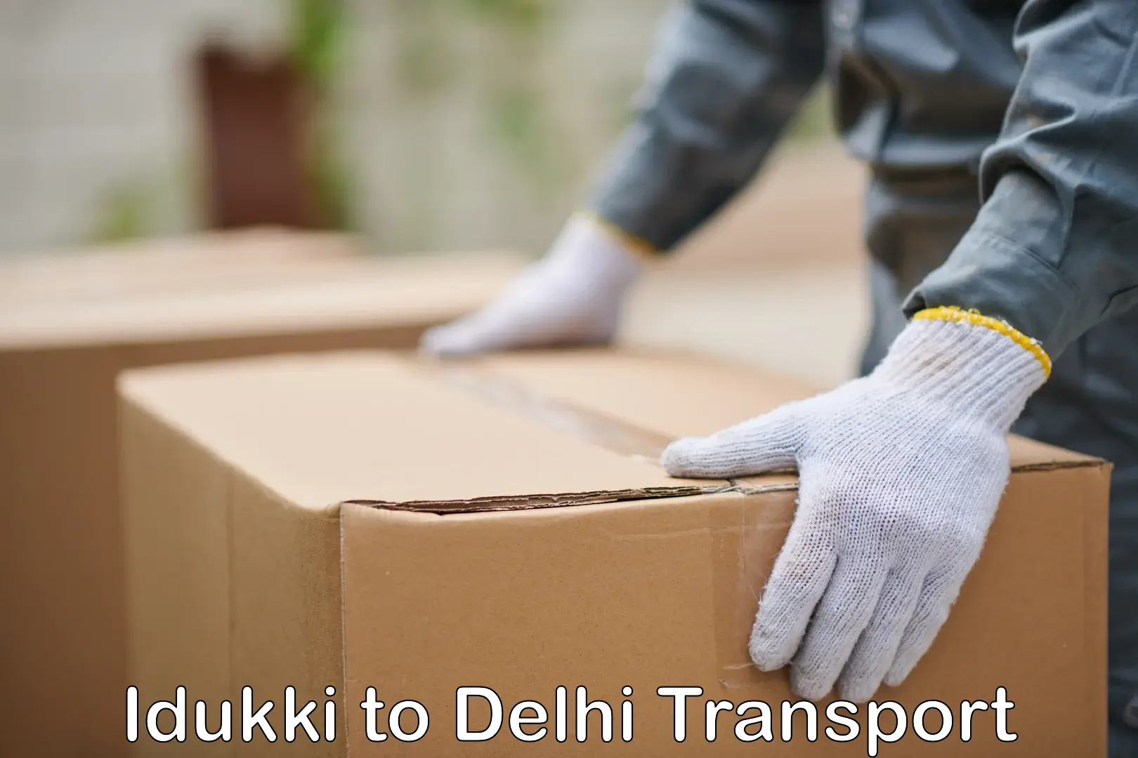 Pick up transport service Idukki to Delhi