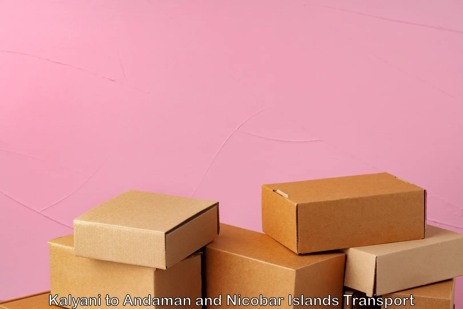 Transport shared services in Kalyani to Andaman and Nicobar Islands
